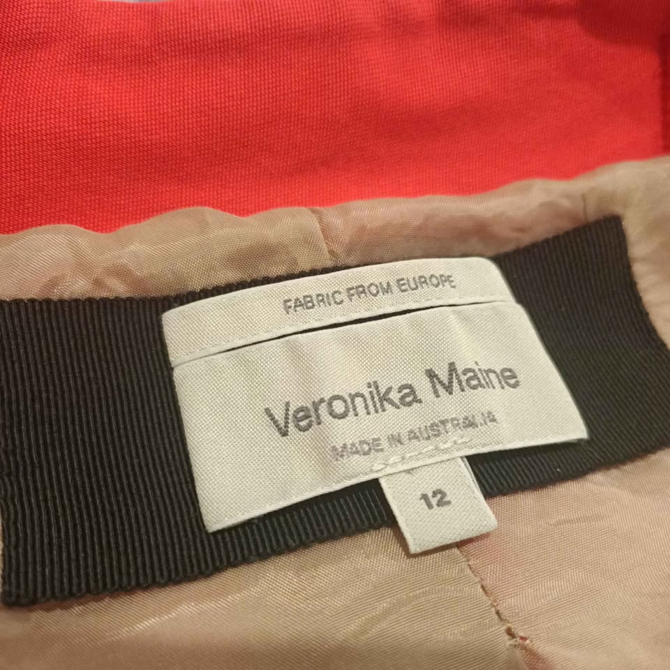 Veronika Maine blazer jacket size 12 women