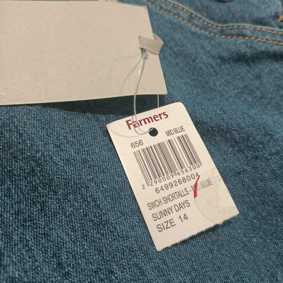 *NEW STITCH denim overalls size 14 girls BNWT