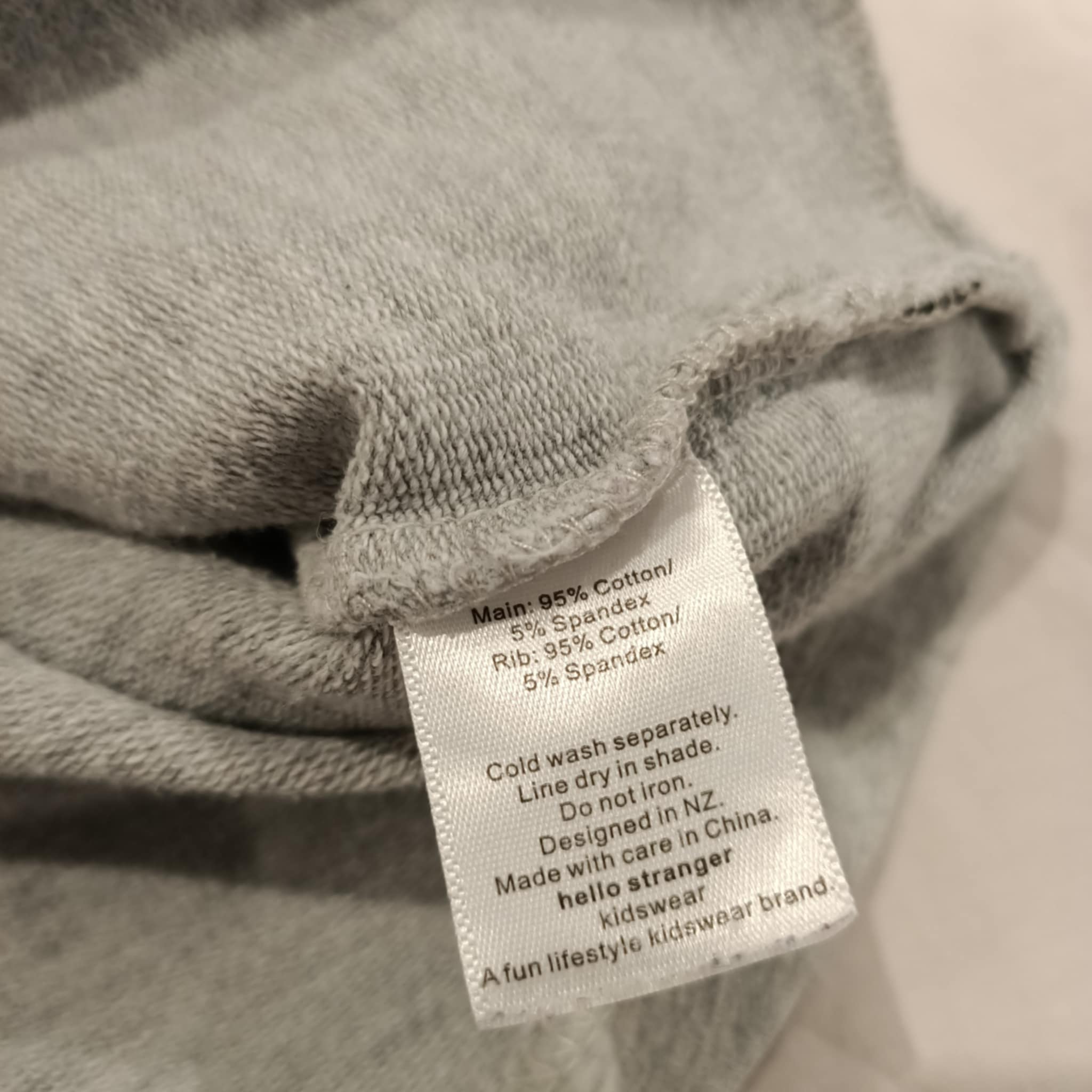 HELLO STRANGER shorts size 10 girls grey