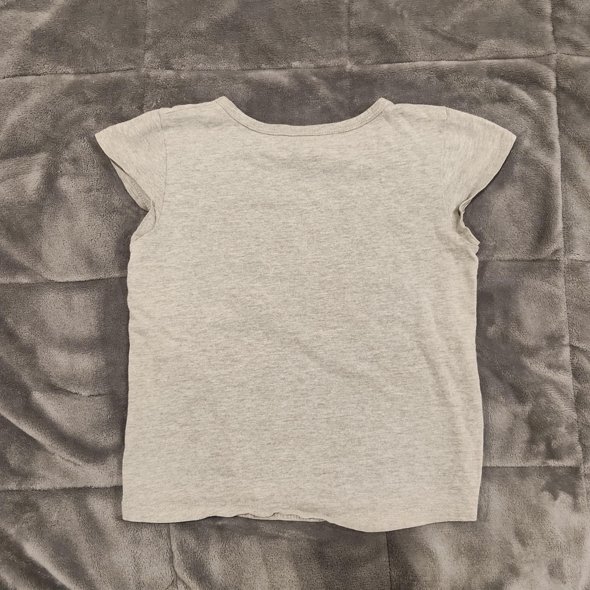 MINTI top size 5 girls short sleeve Crown Puppy