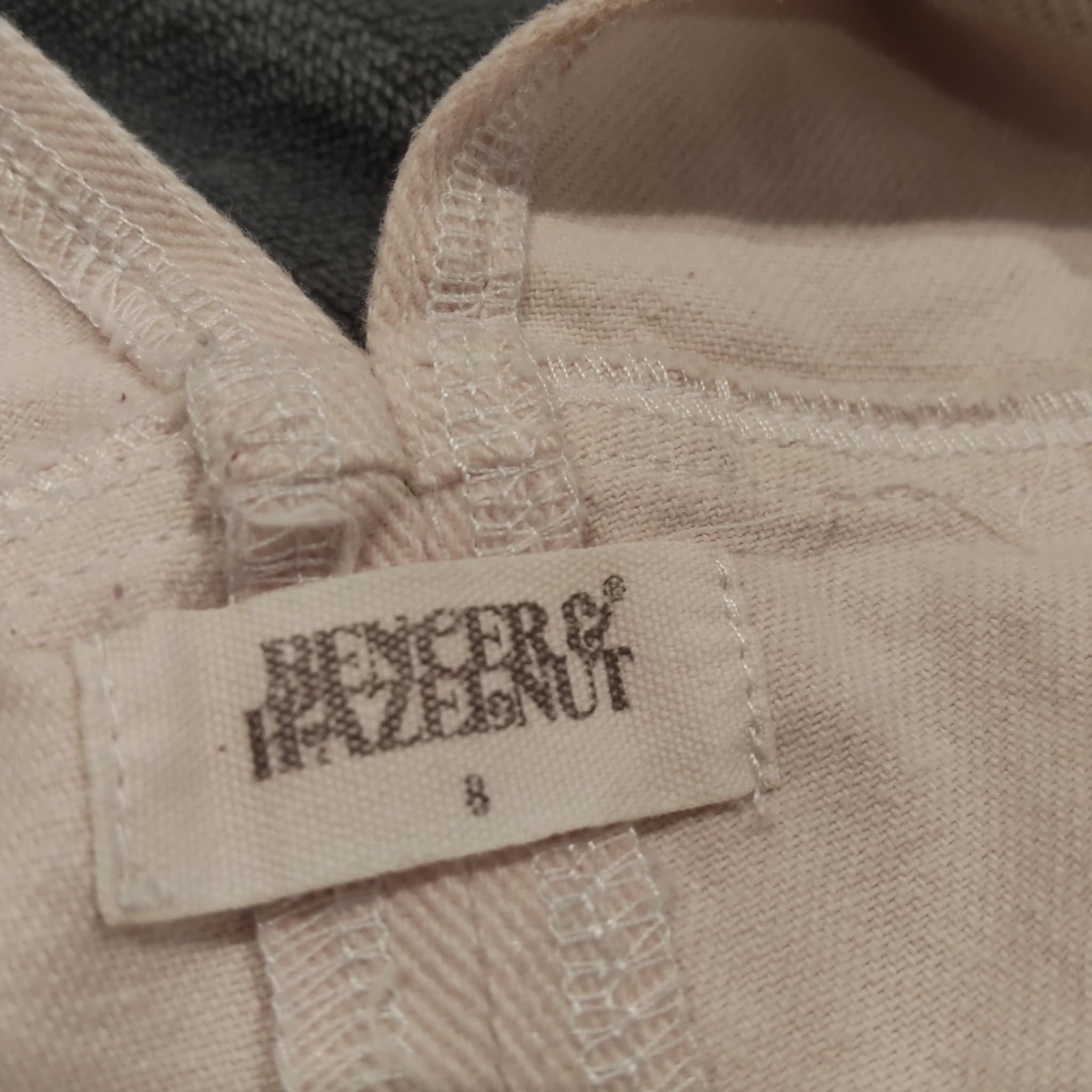 BENCER & HAZELNUT overalls size 8 girls teddy
