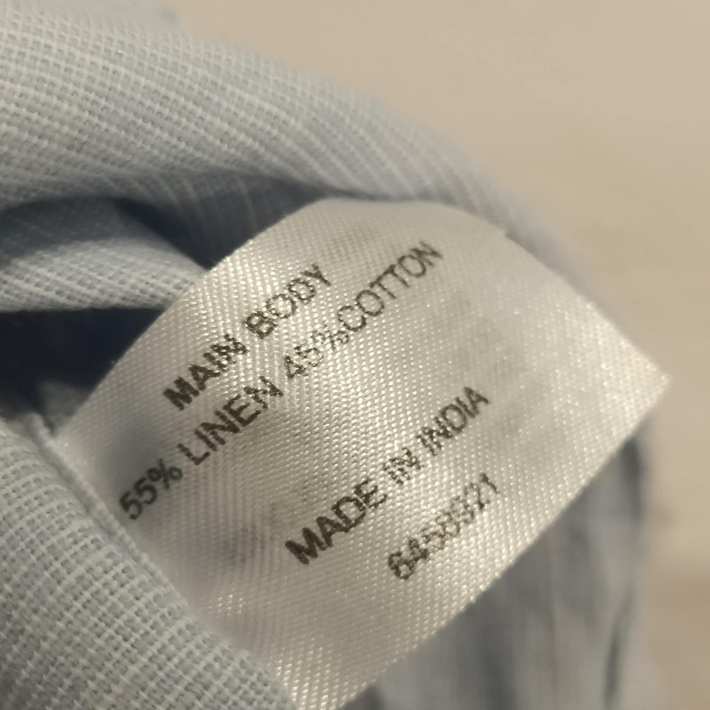 MAC+ ELLIE shirt size 4 boys Linen blend short sleeve
