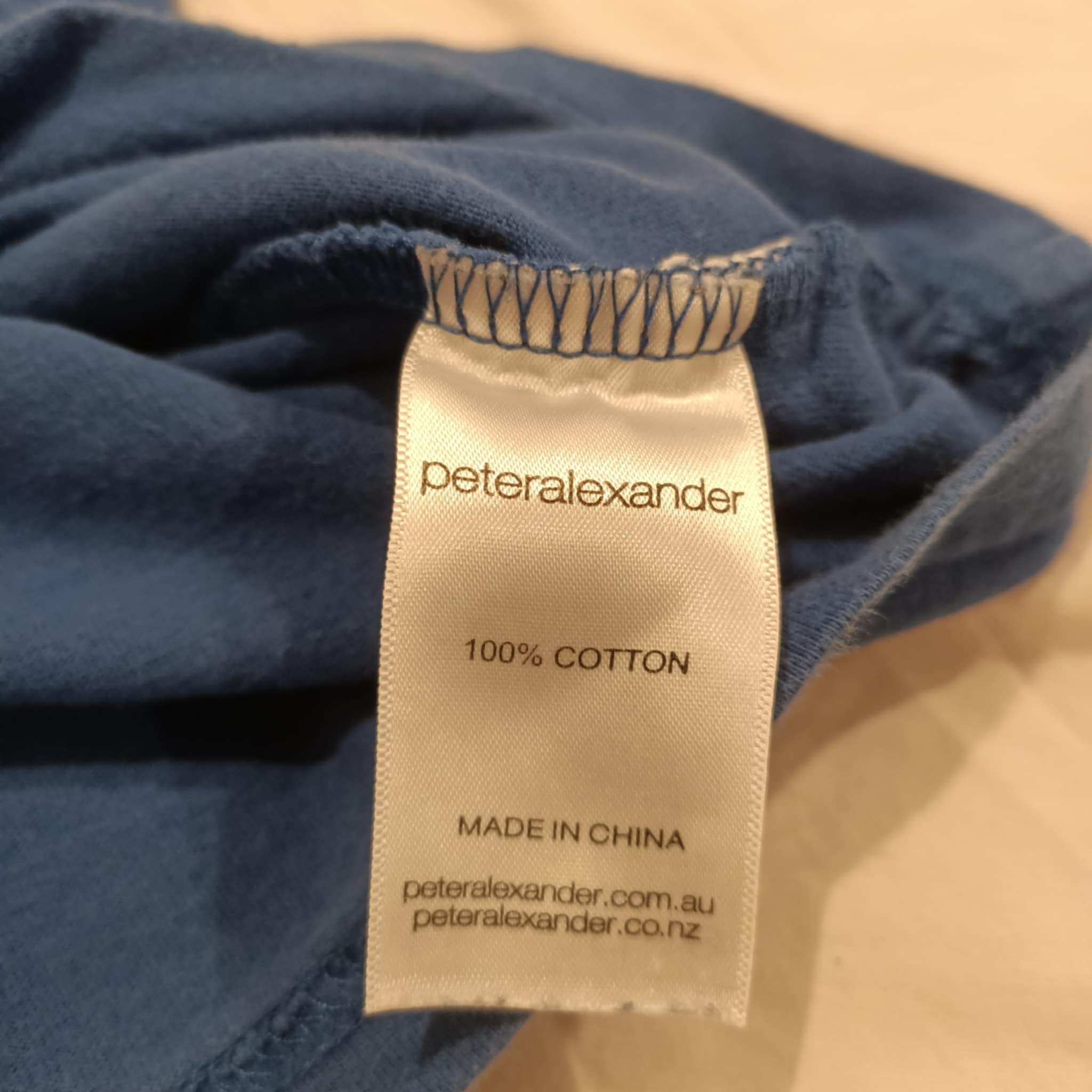 PETER ALEXANDER top size 12 boys blue long sleeve