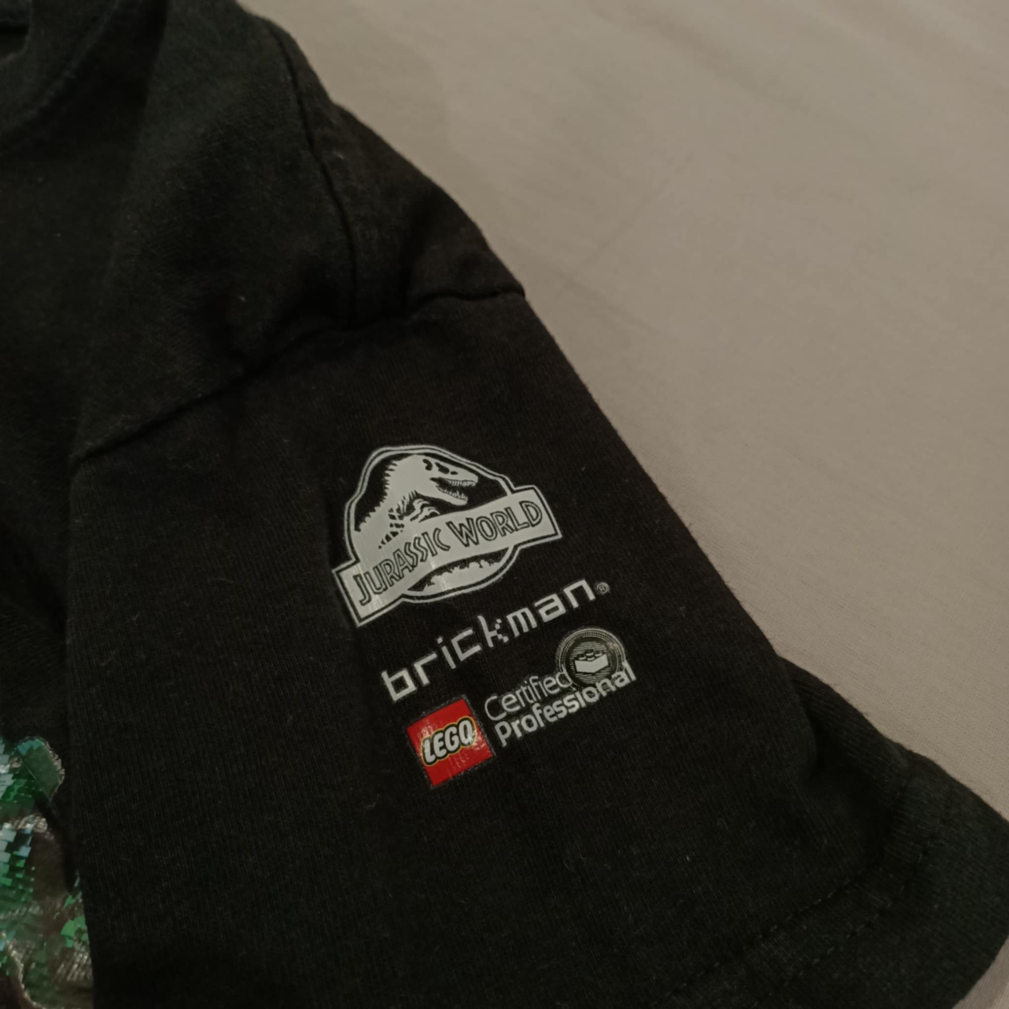 LEGO Jurassic Park tee size 10 boys short sleeve