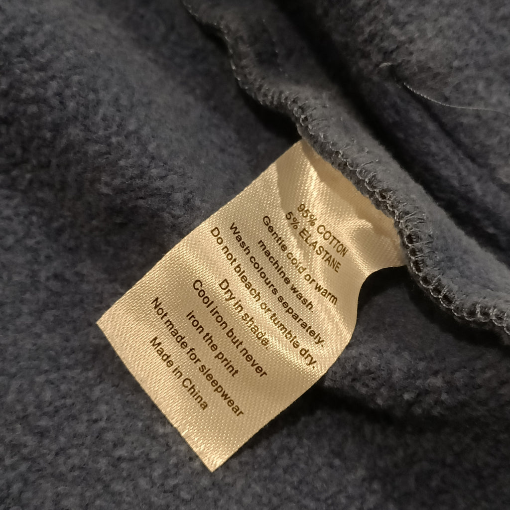 MINTI zip hoodie size 4 boys blue/black