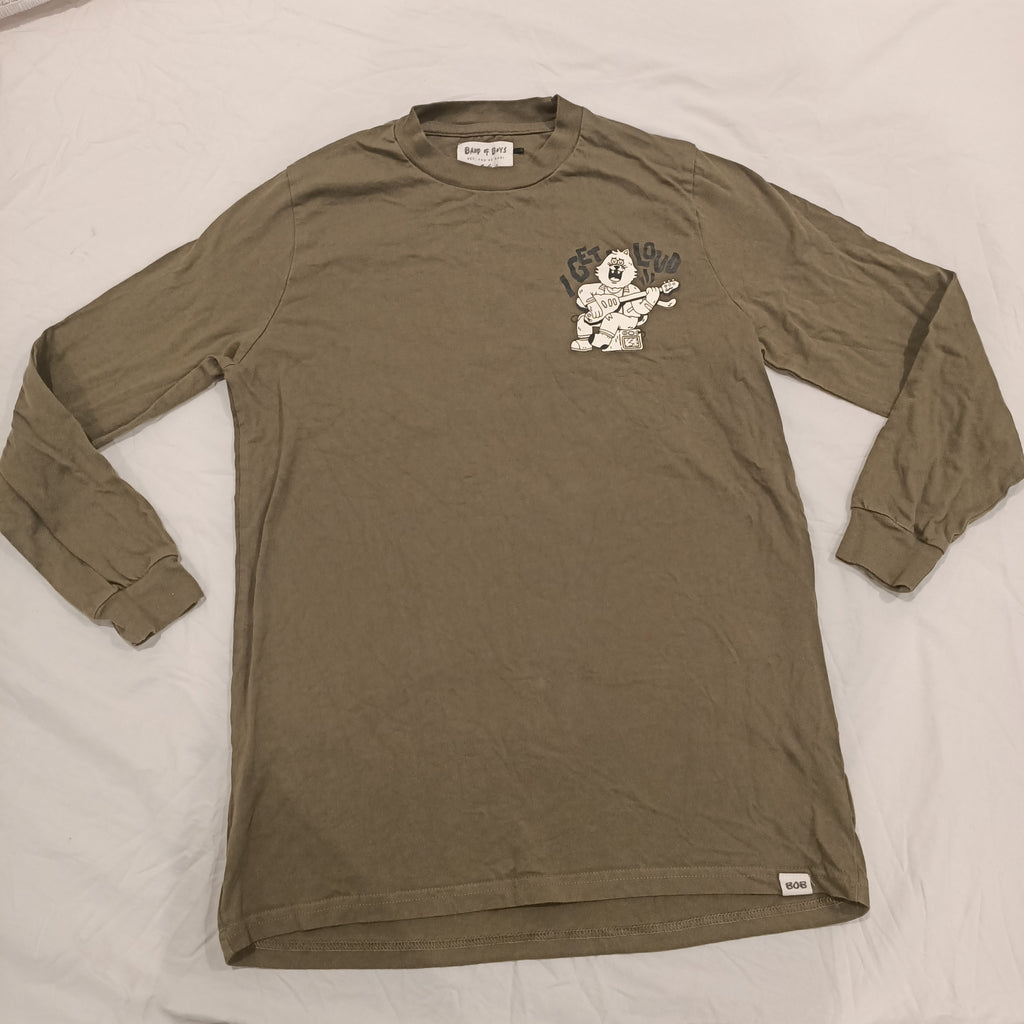BAND OF BOYS top size 16 boys long sleeve - I Get Loud