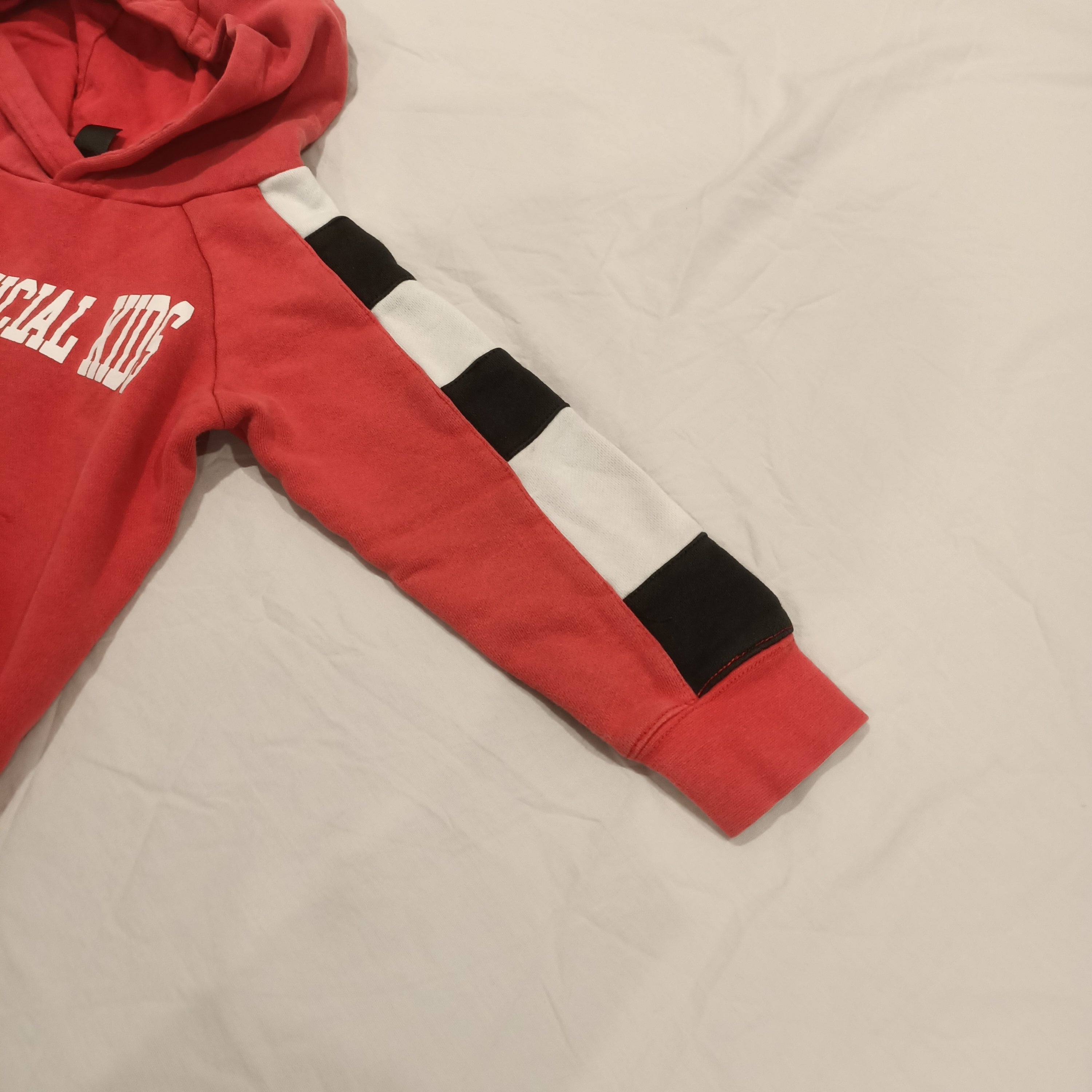 M.O.K hoodie size 4 boys Most Official Kids red