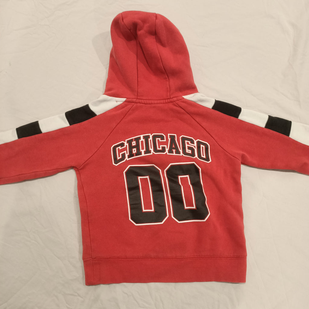 M.O.K hoodie size 4 boys Most Official Kids red