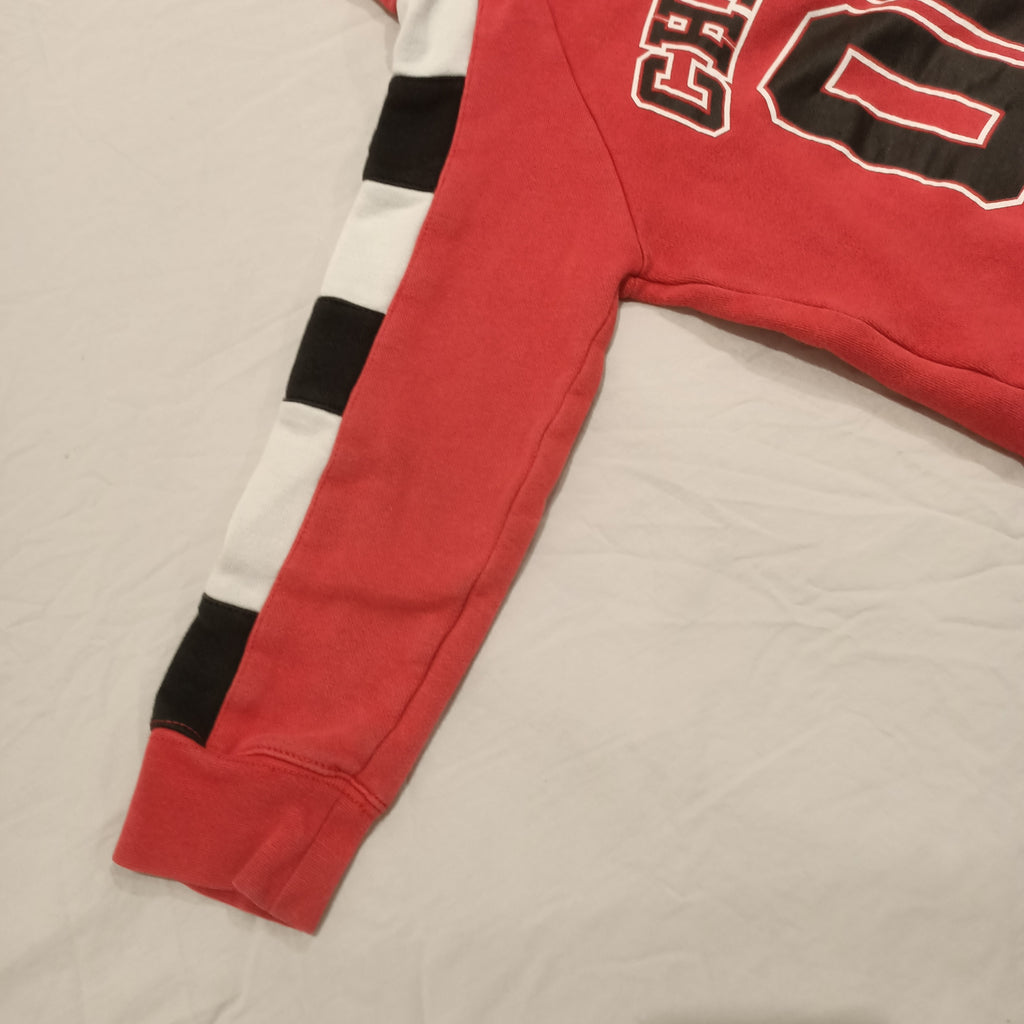 M.O.K hoodie size 4 boys Most Official Kids red