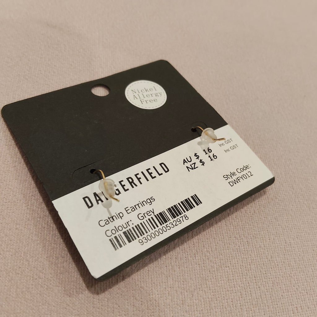 *NEW DANGERFIELD Kitten earrings