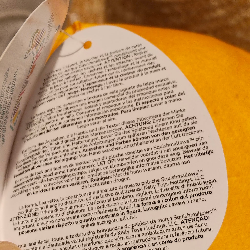 *NEW SQUISHMALLOWS Disney Heihei plush BNWT