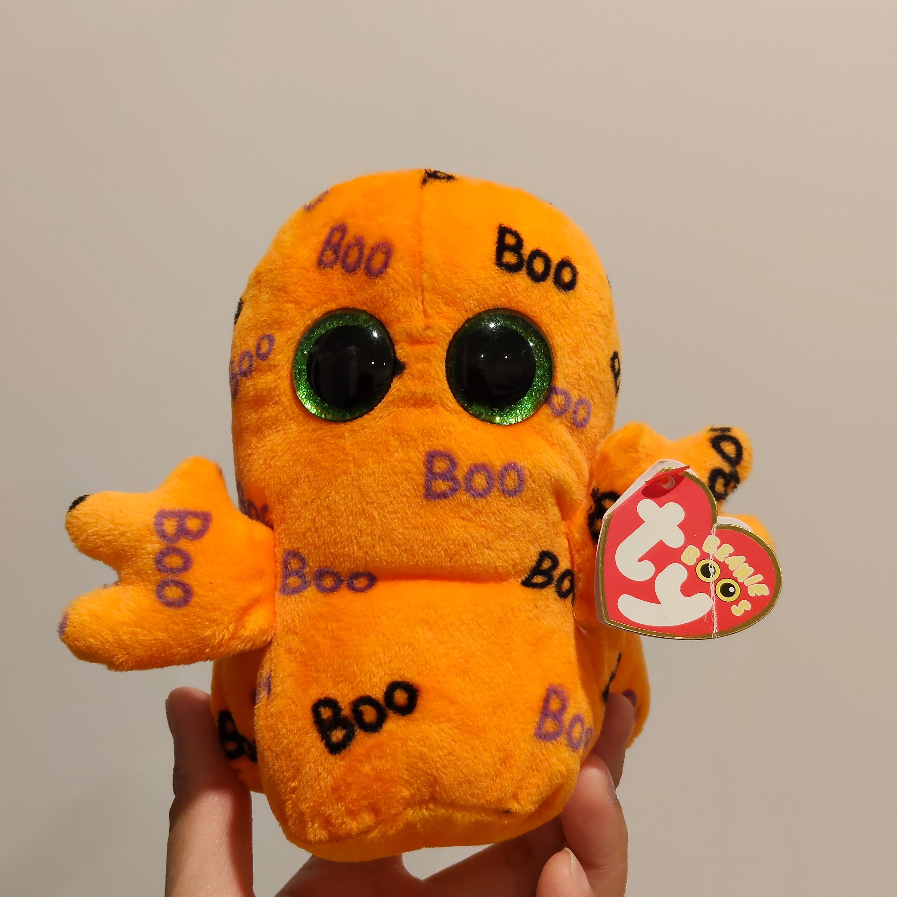 *NEW TY BEANIE BOOS Ghoulie ghosh plush toy BNWT
