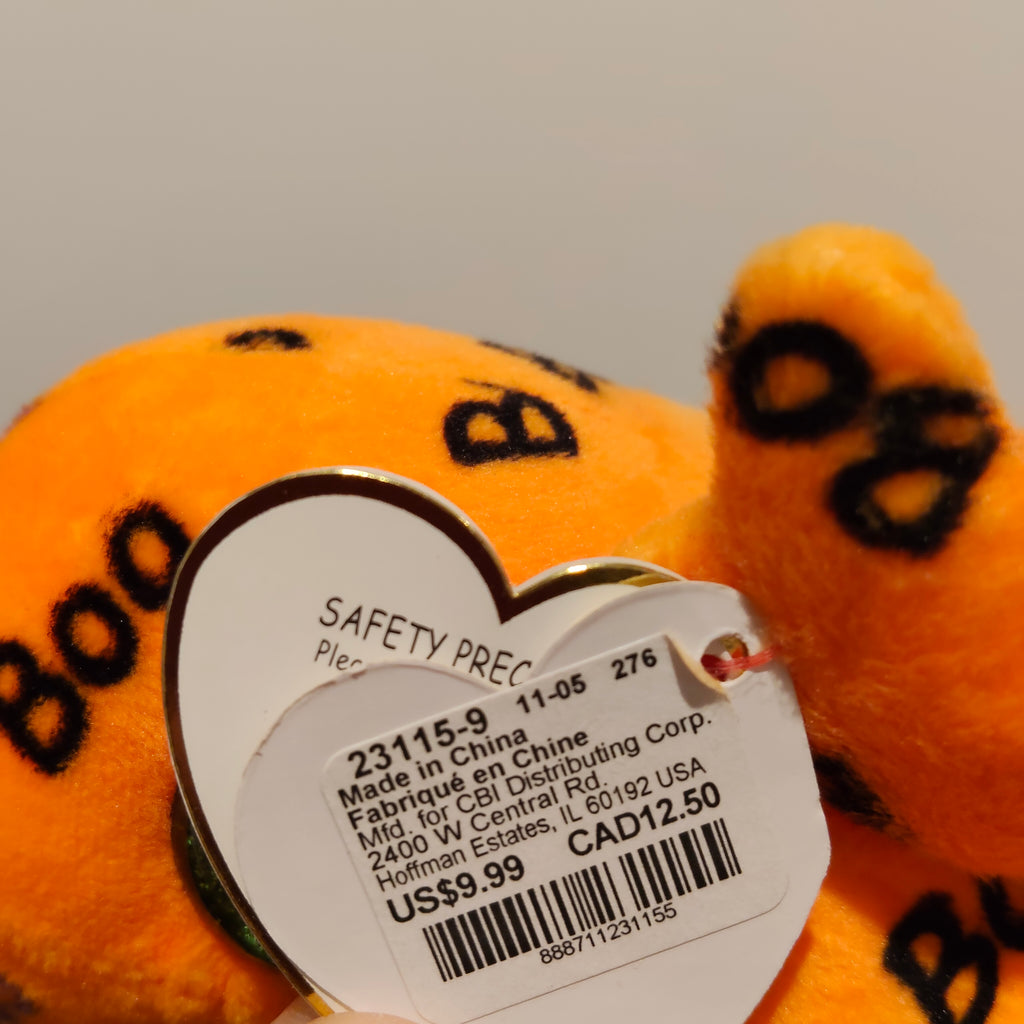 *NEW TY BEANIE BOOS Ghoulie ghosh plush toy BNWT
