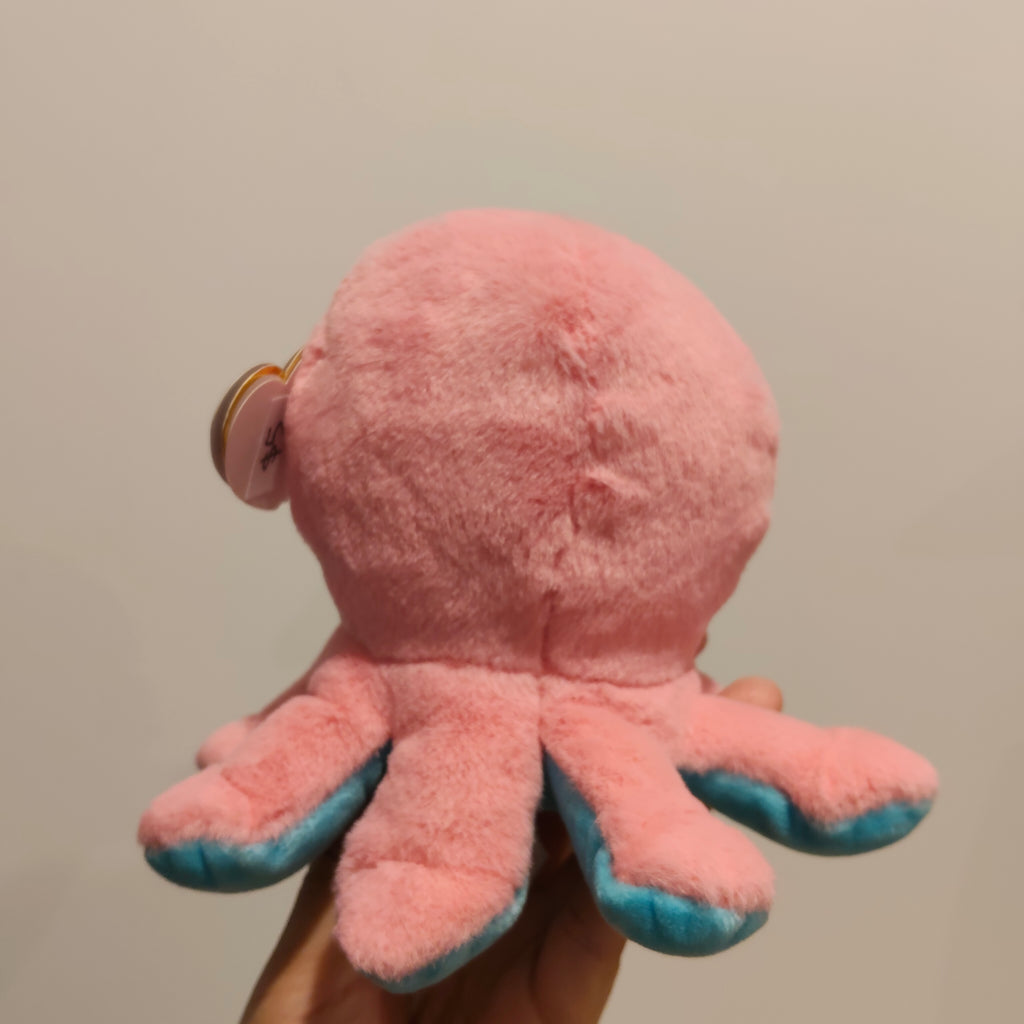 *NEW TY BEANIE BOOS Octopus Pink BNWT