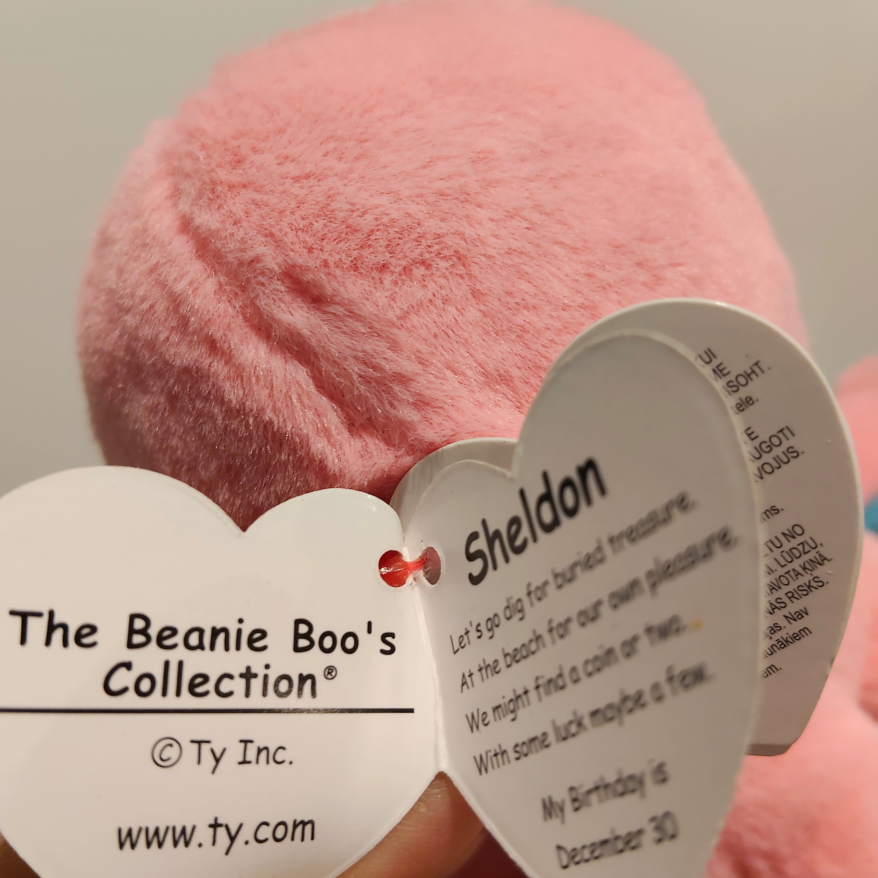 *NEW TY BEANIE BOOS Octopus Pink BNWT