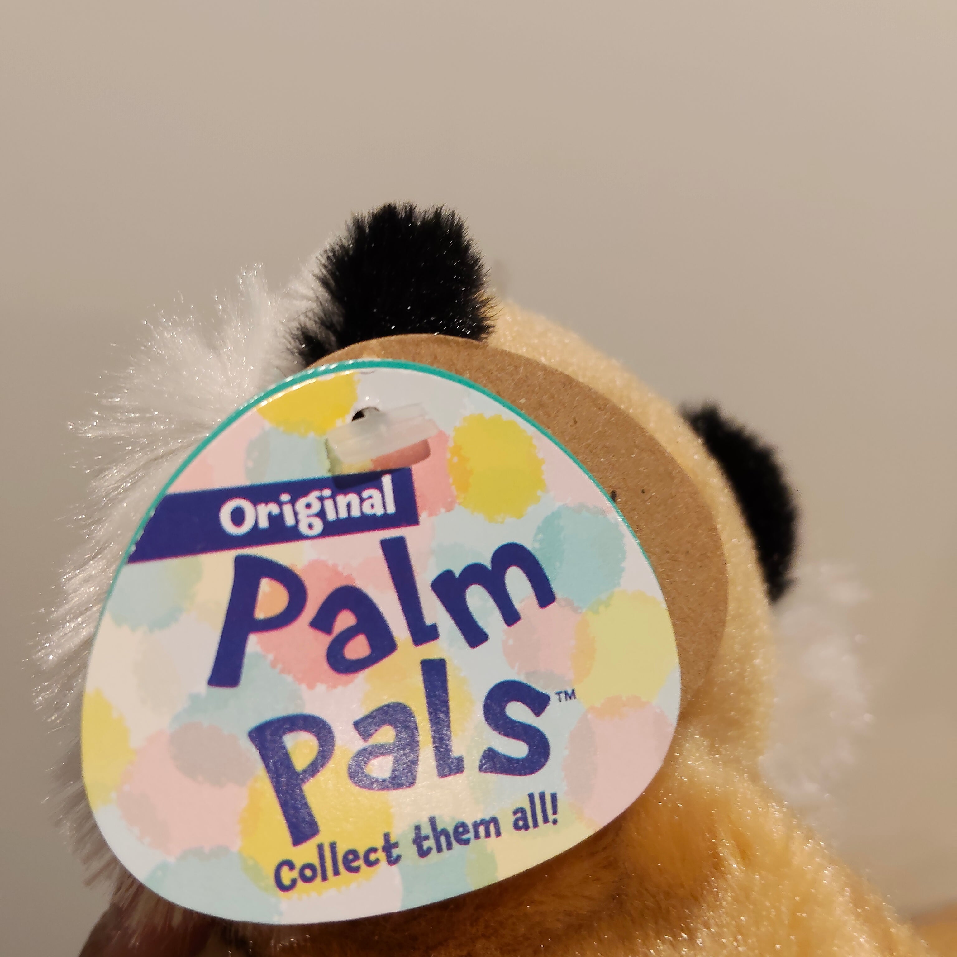 *NEW PALM PALS Tiger soft toy small