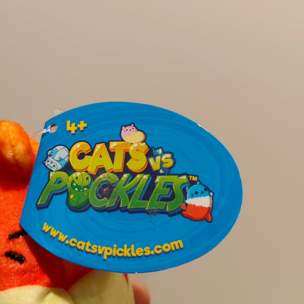 *NEW Cat vs Pickle soft toy small