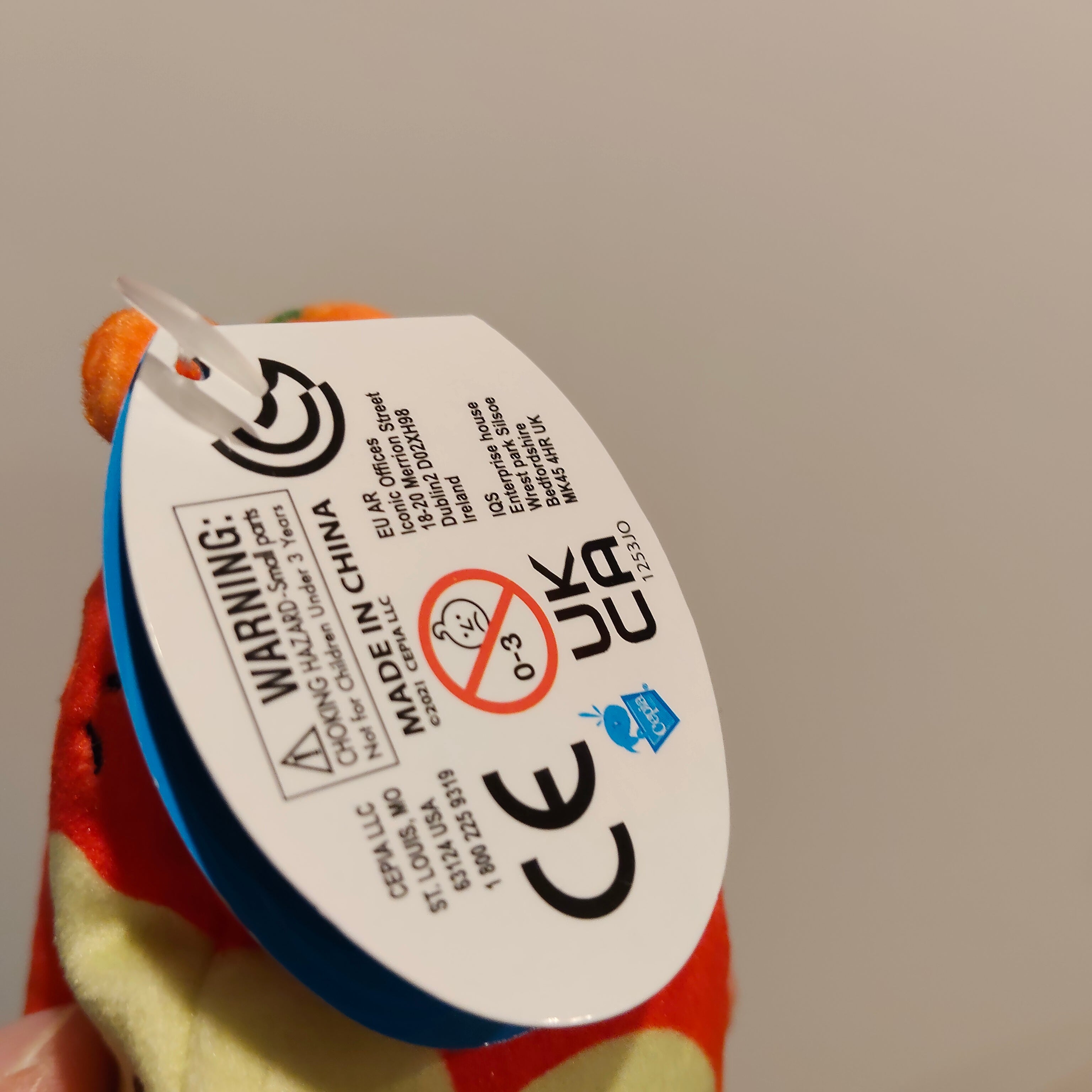 *NEW Cat vs Pickle soft toy small