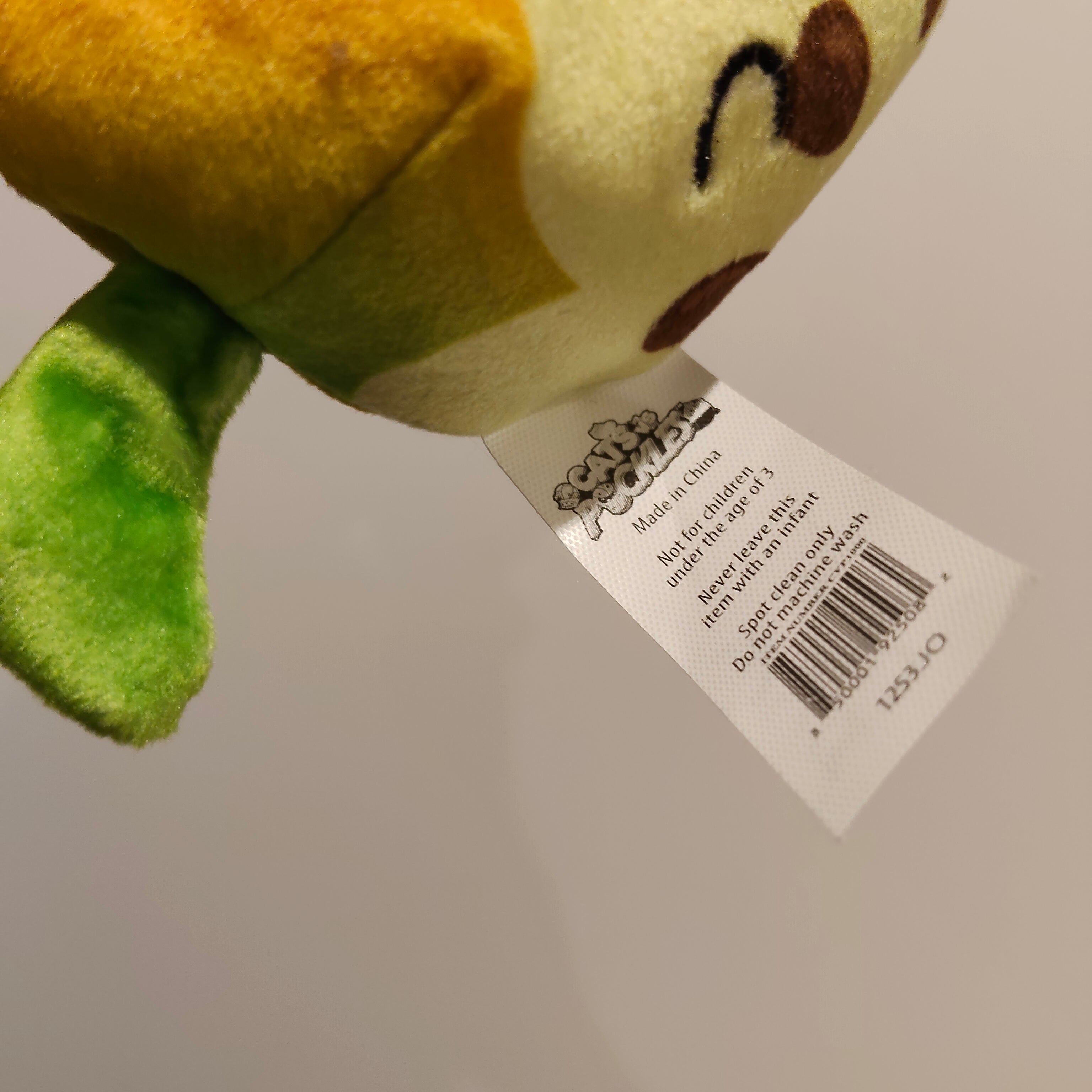 *NEW Cat vs Pickle soft toy small