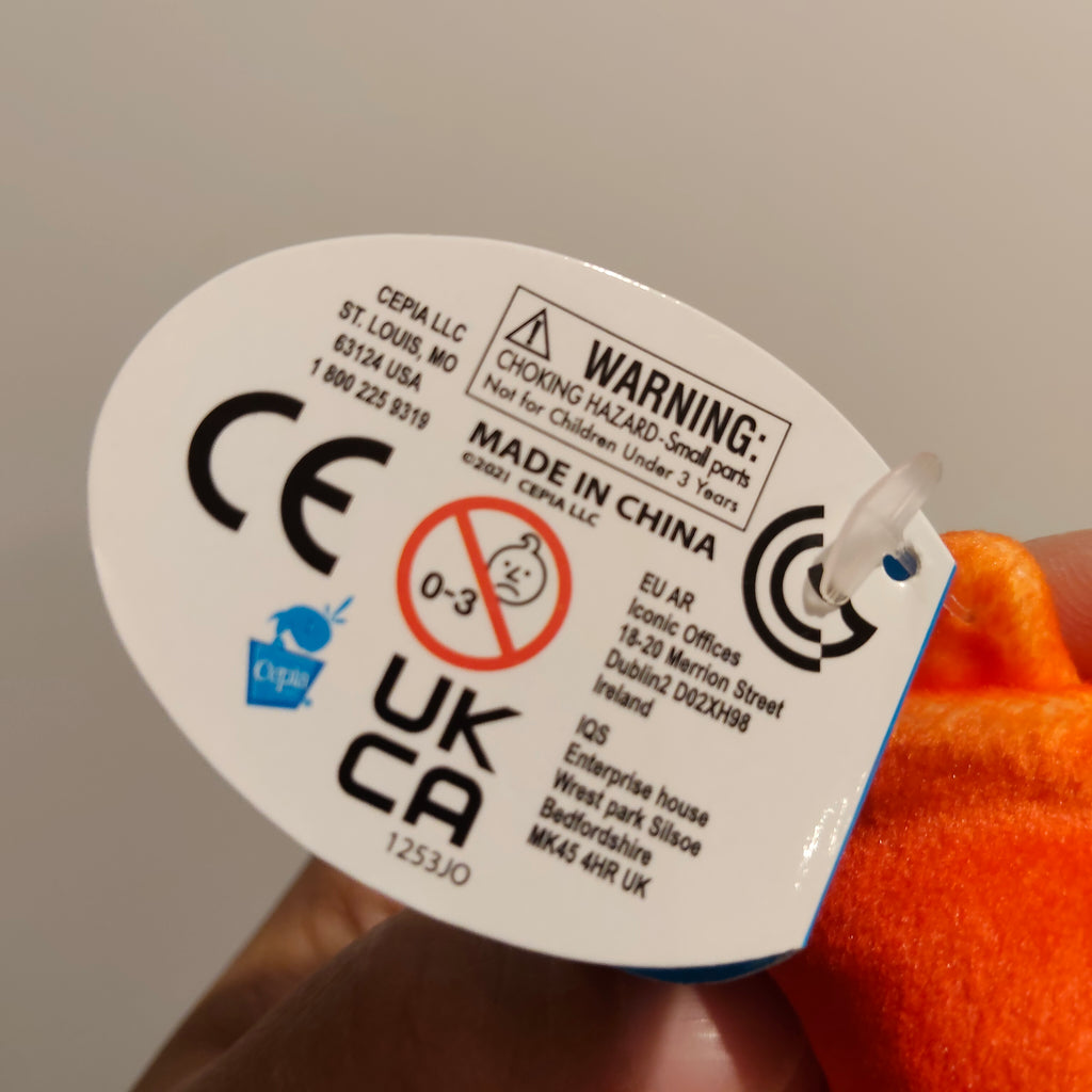 *NEW Cat vs Pickle soft toy small