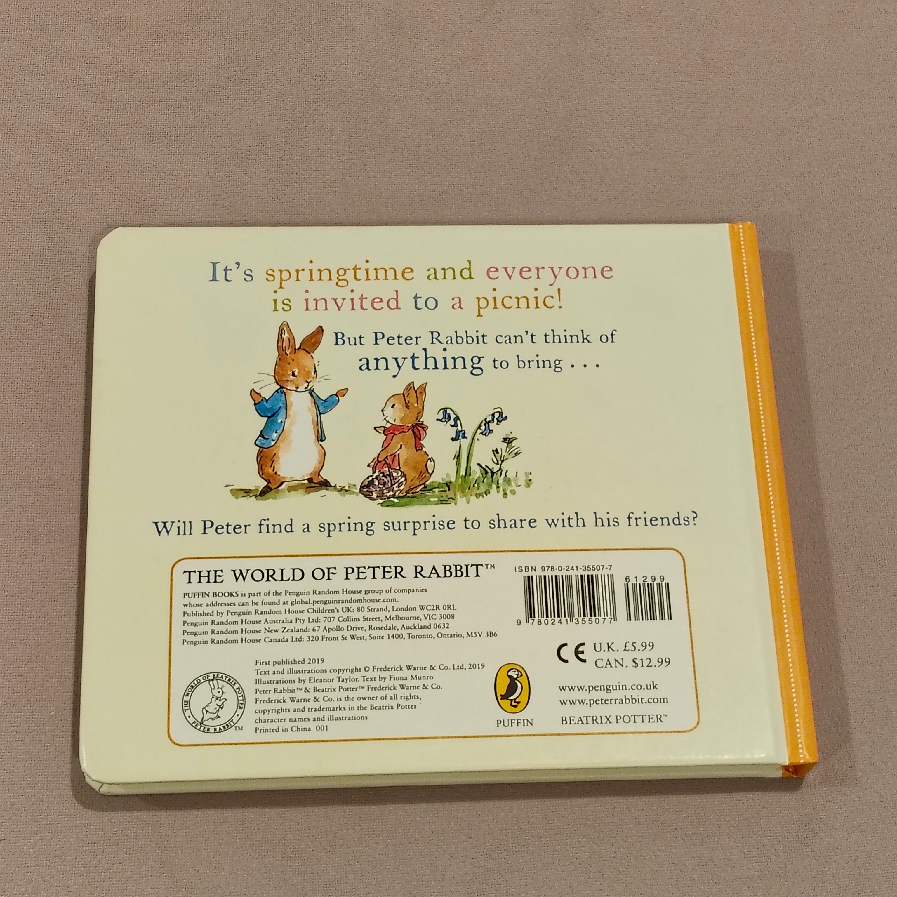 PETER RABBIT A Spring Surprise Book