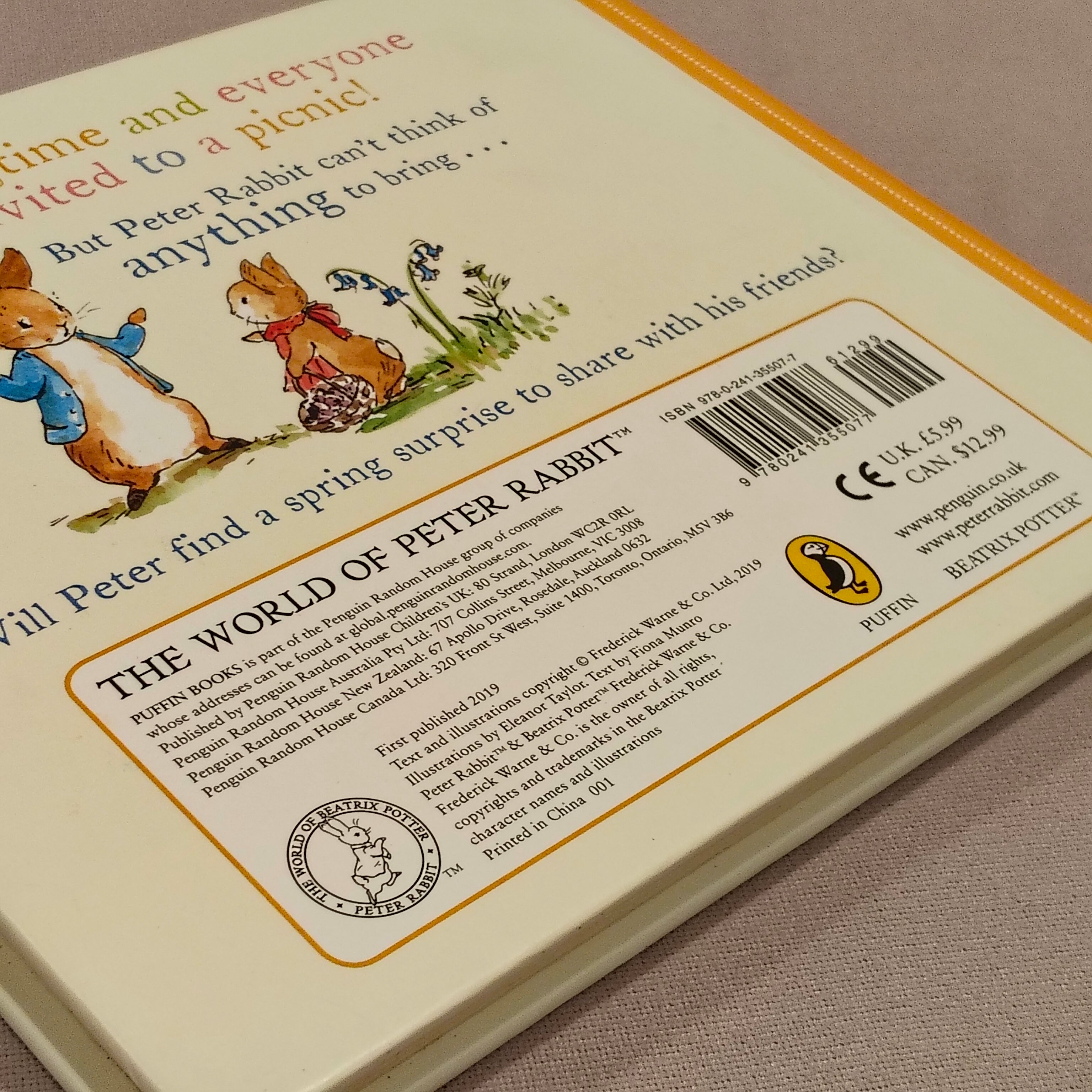 PETER RABBIT A Spring Surprise Book