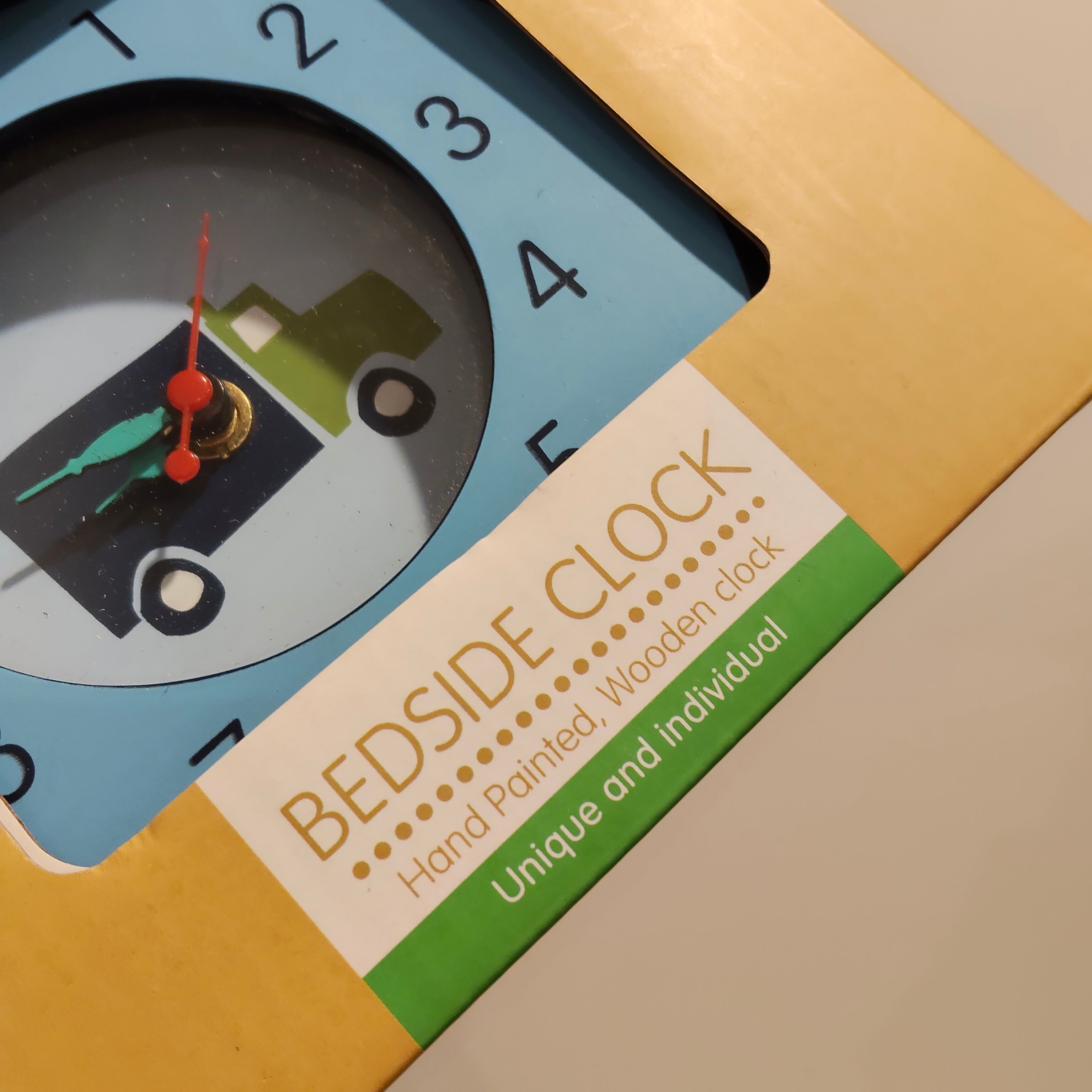 PENNY SCALLAN Bedside Clock Big City