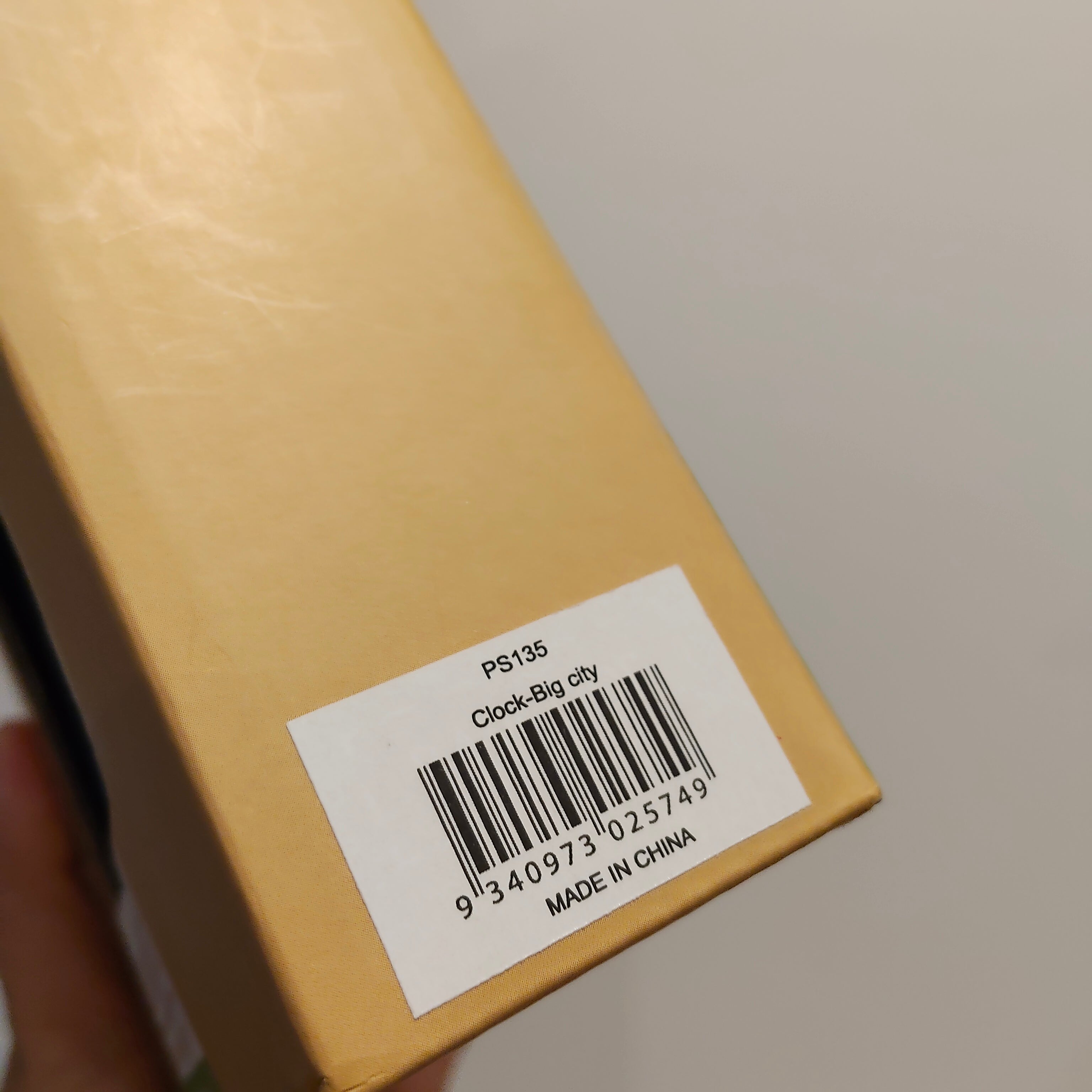 PENNY SCALLAN Bedside Clock Big City