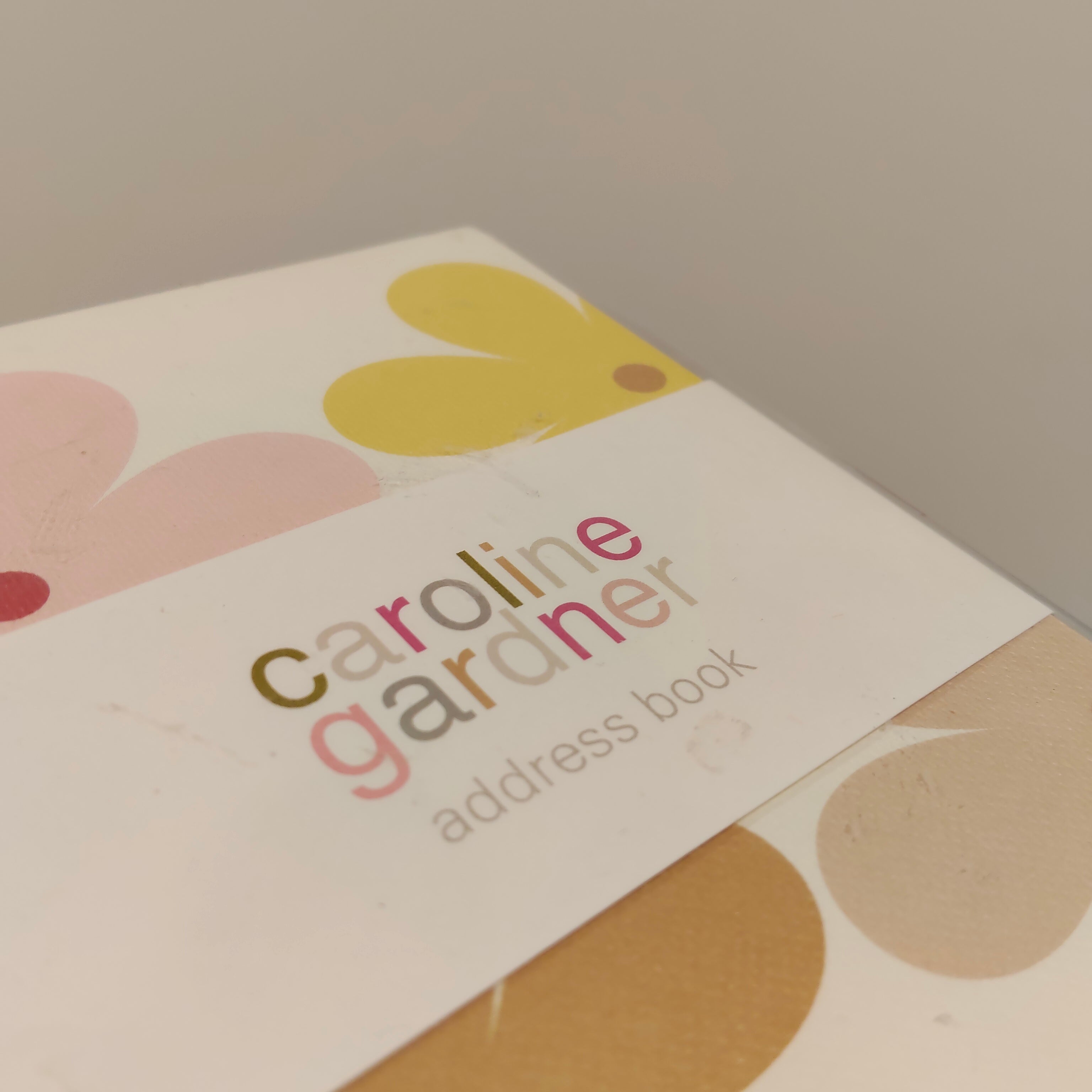 *NEW CAROLINE GARDNER Address Book