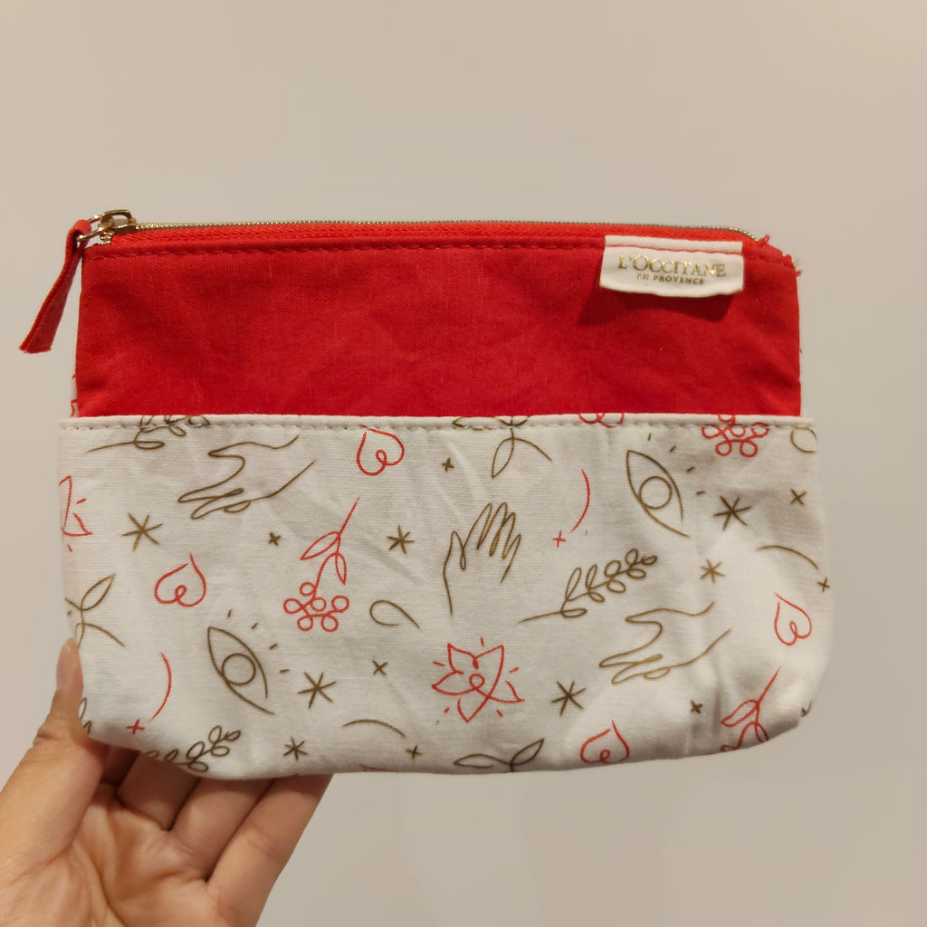 L'OCCITANE makeup pouch/bag