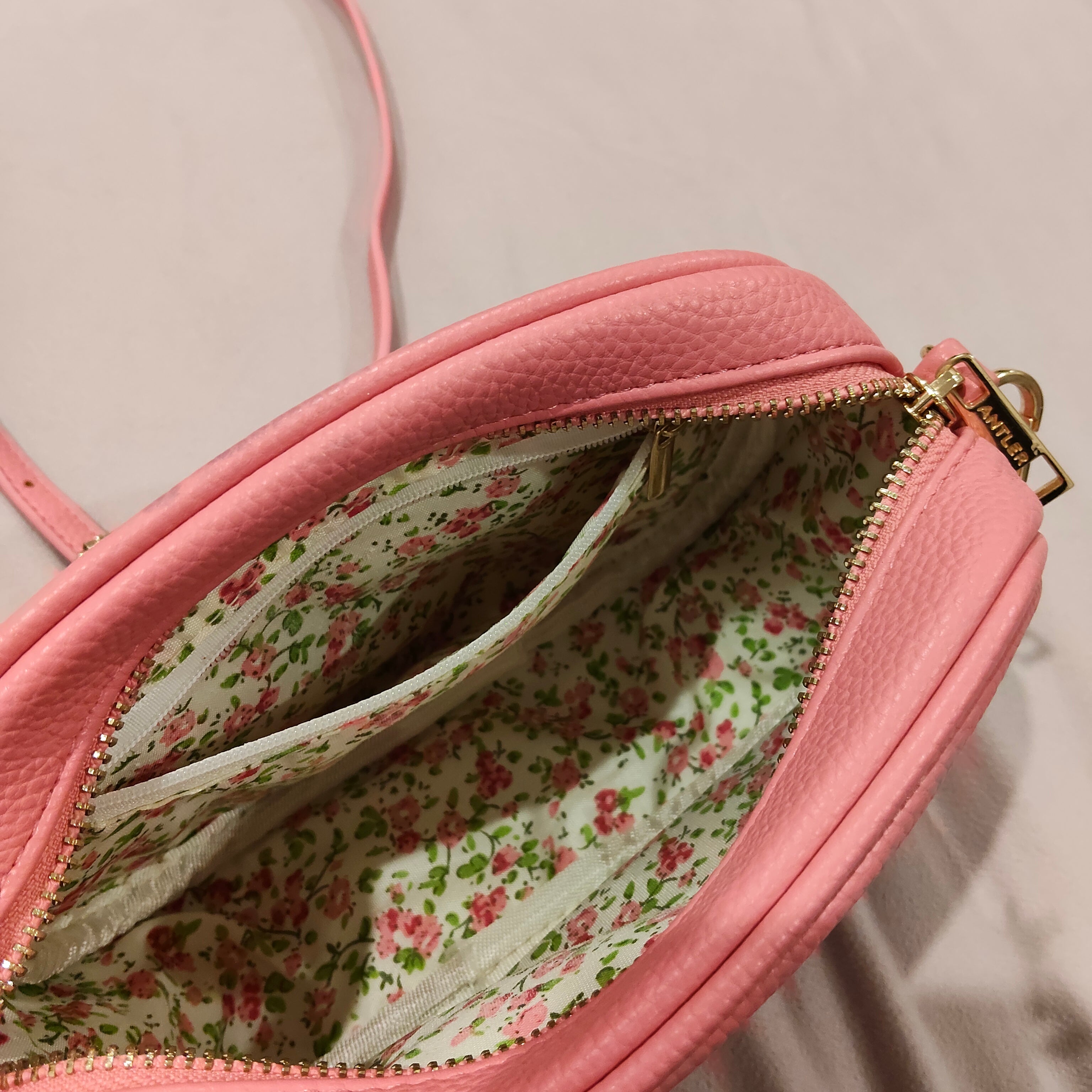ANTLER shoulder bag pink