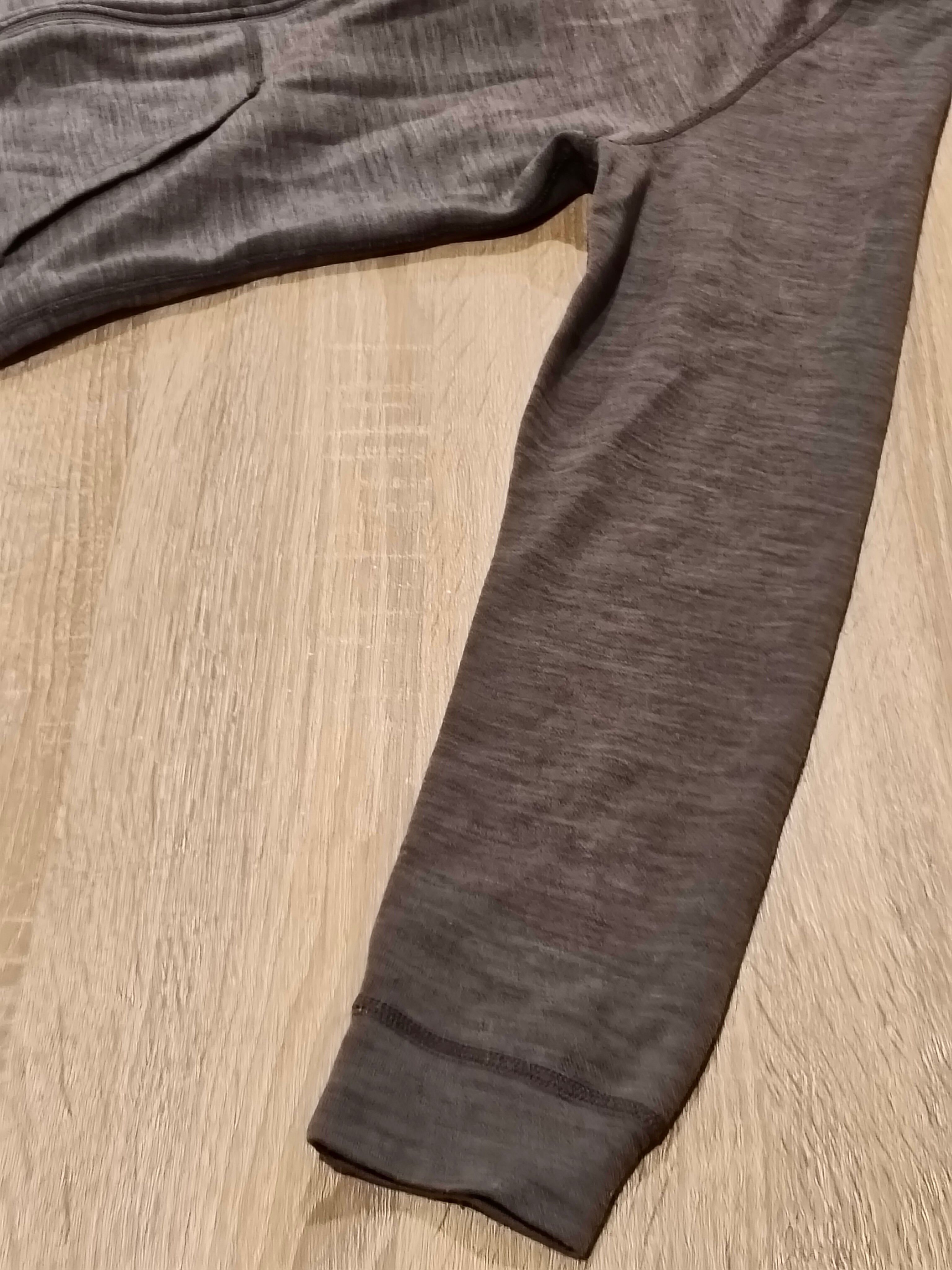 MOUNTAIN WAREHOUSE Merino Blend zip hoodie size 8 Women grey