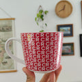 COUNTRY ROAD mug red