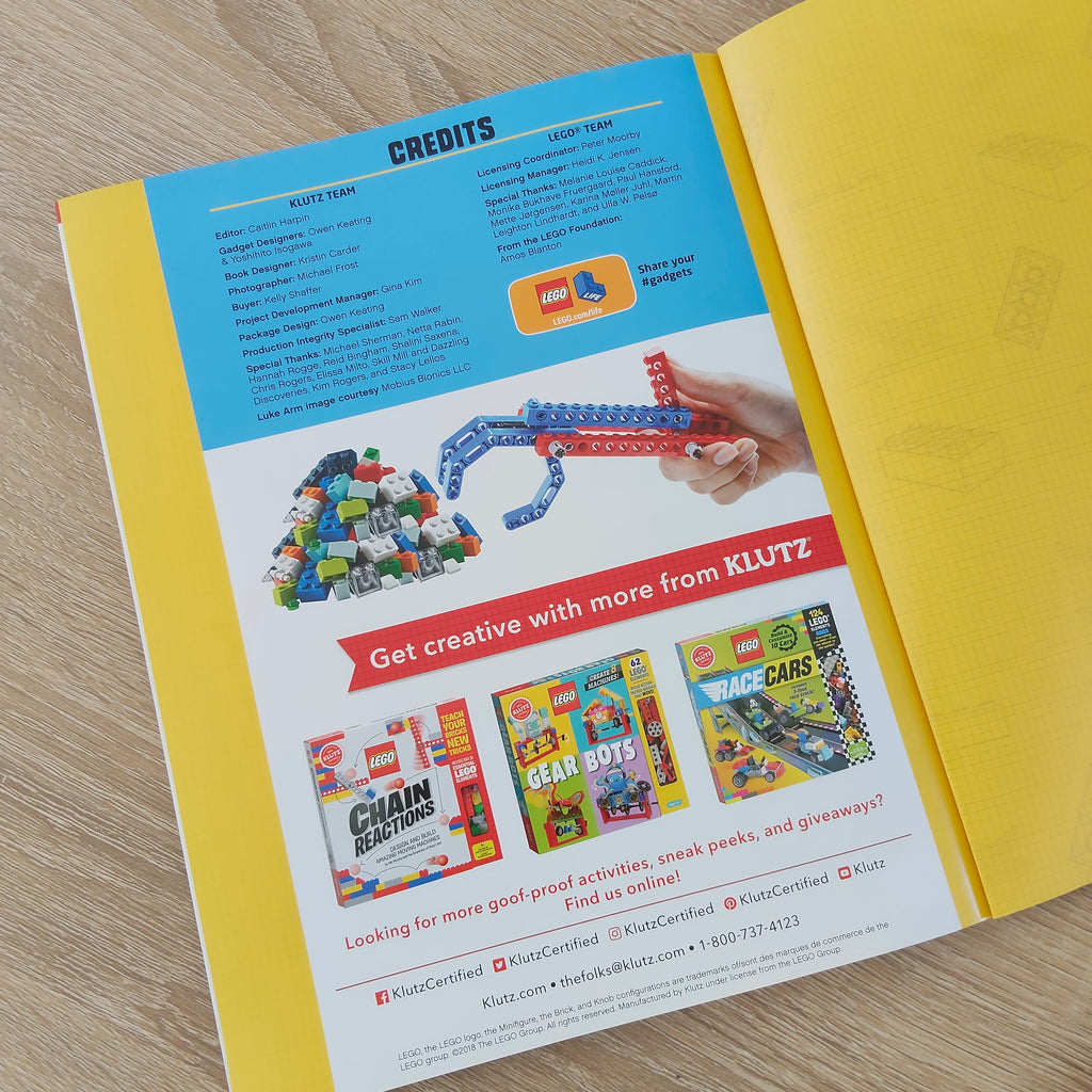 LEGO GADGETS Book