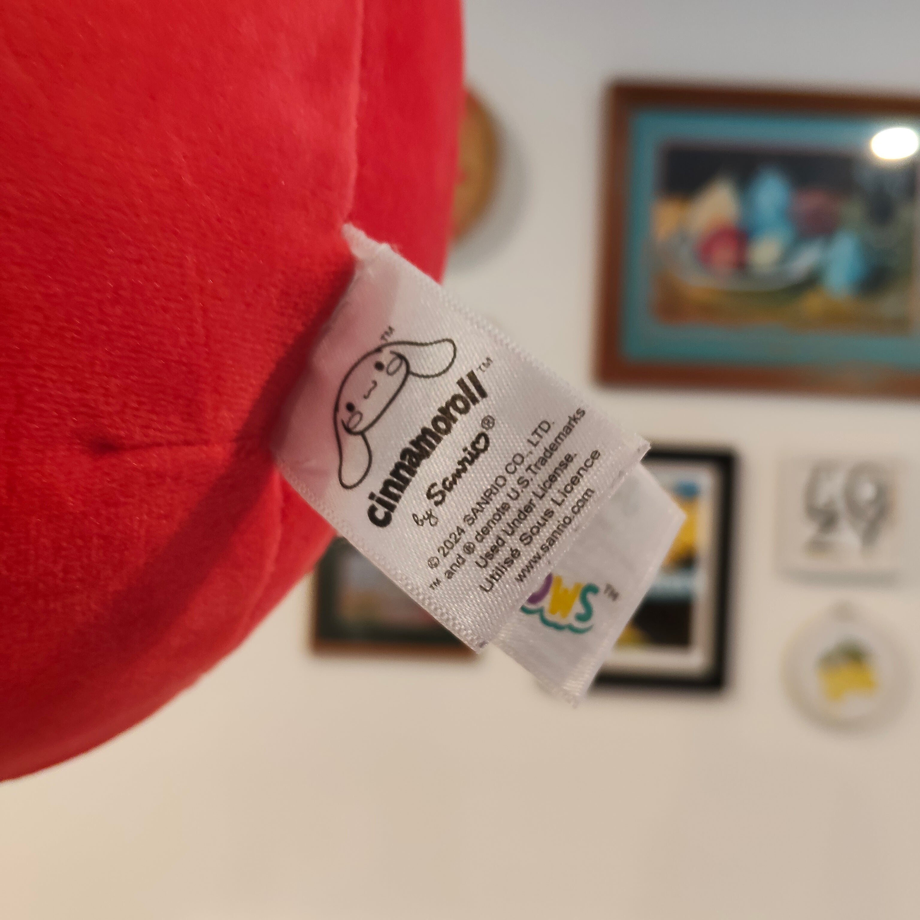 SQUISHMALLOWS Cinnamoroll plush 20cm