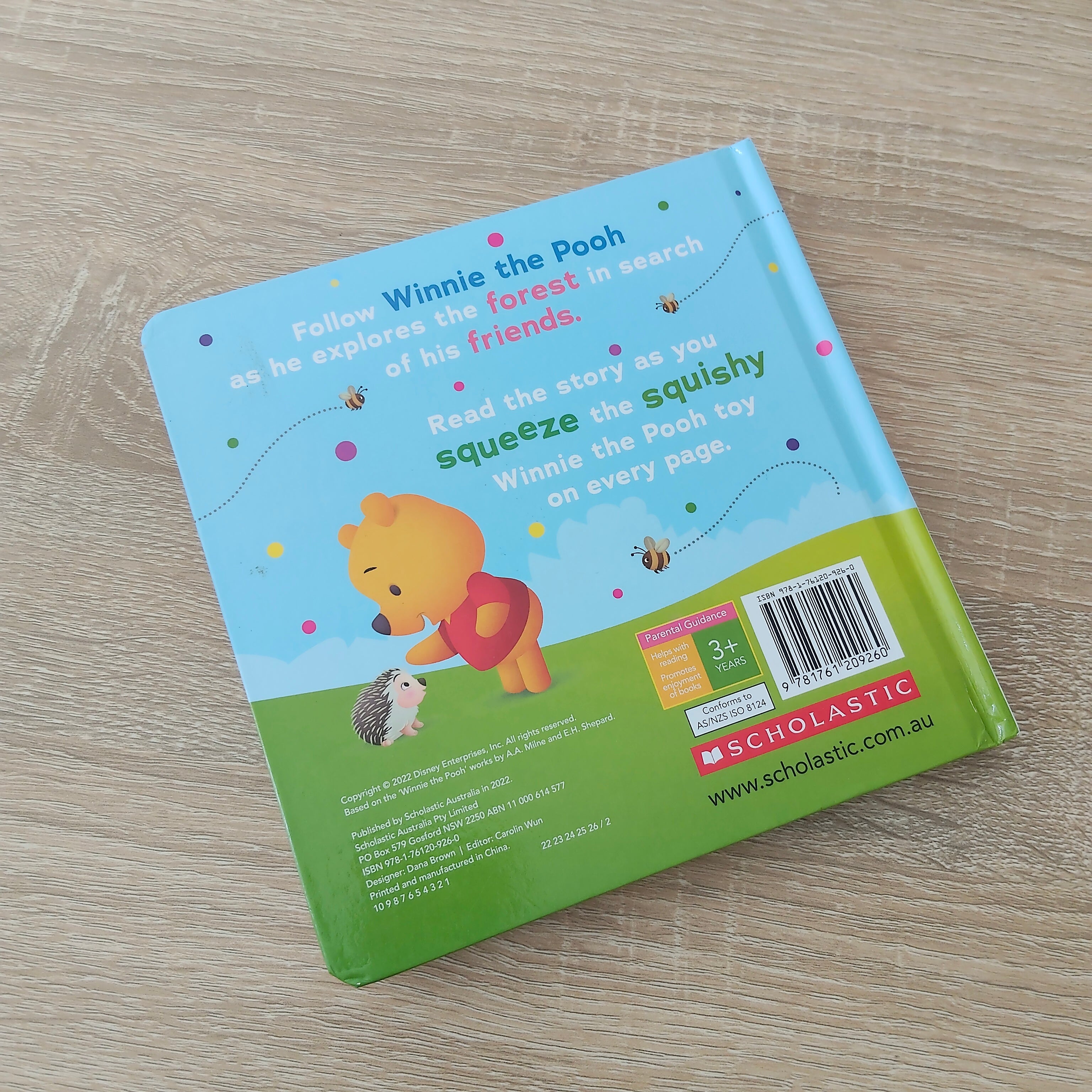 Winnie the Pooh Squishy Stories Book