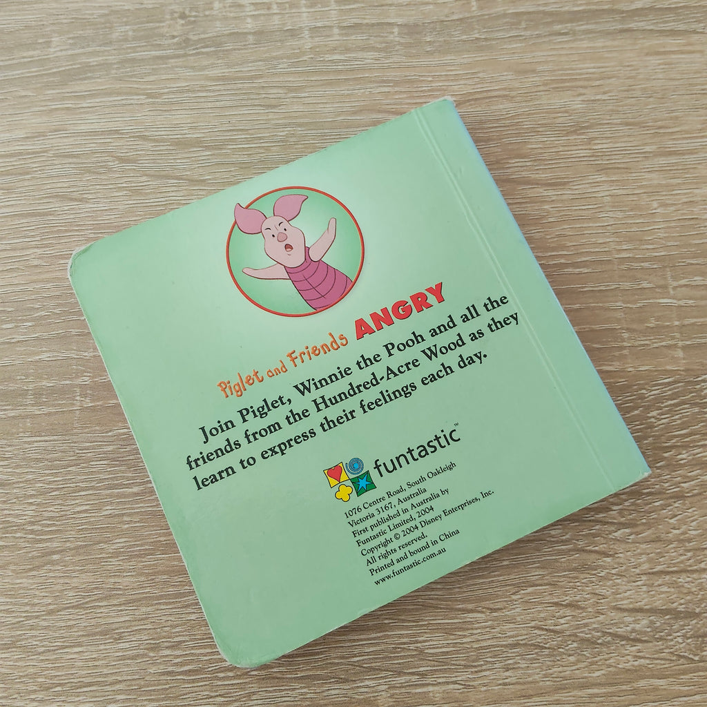 DISNEY Piglet & Friends Angry Small Book