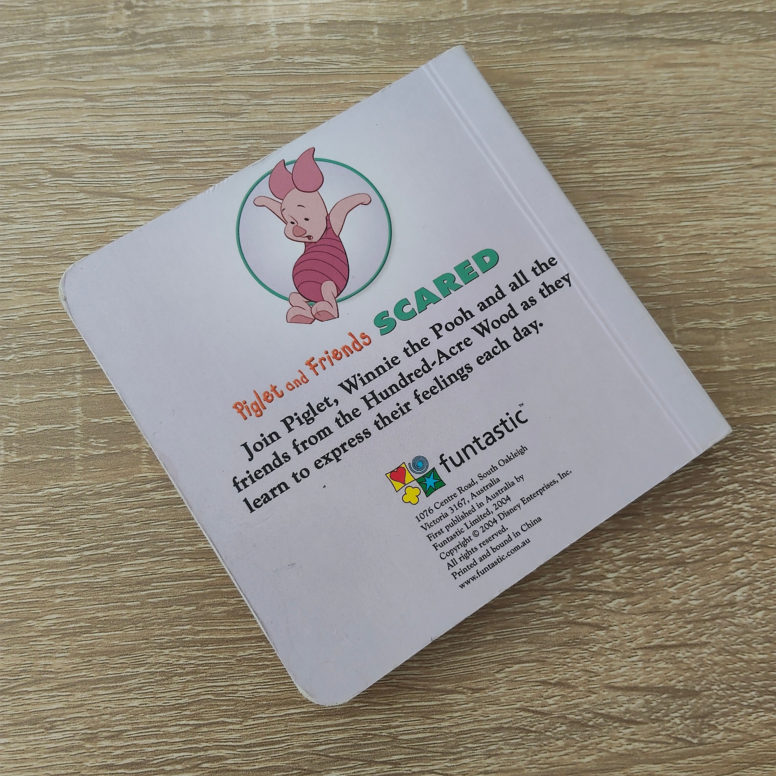 DISNEY Piglet & Friends Scared Small Book