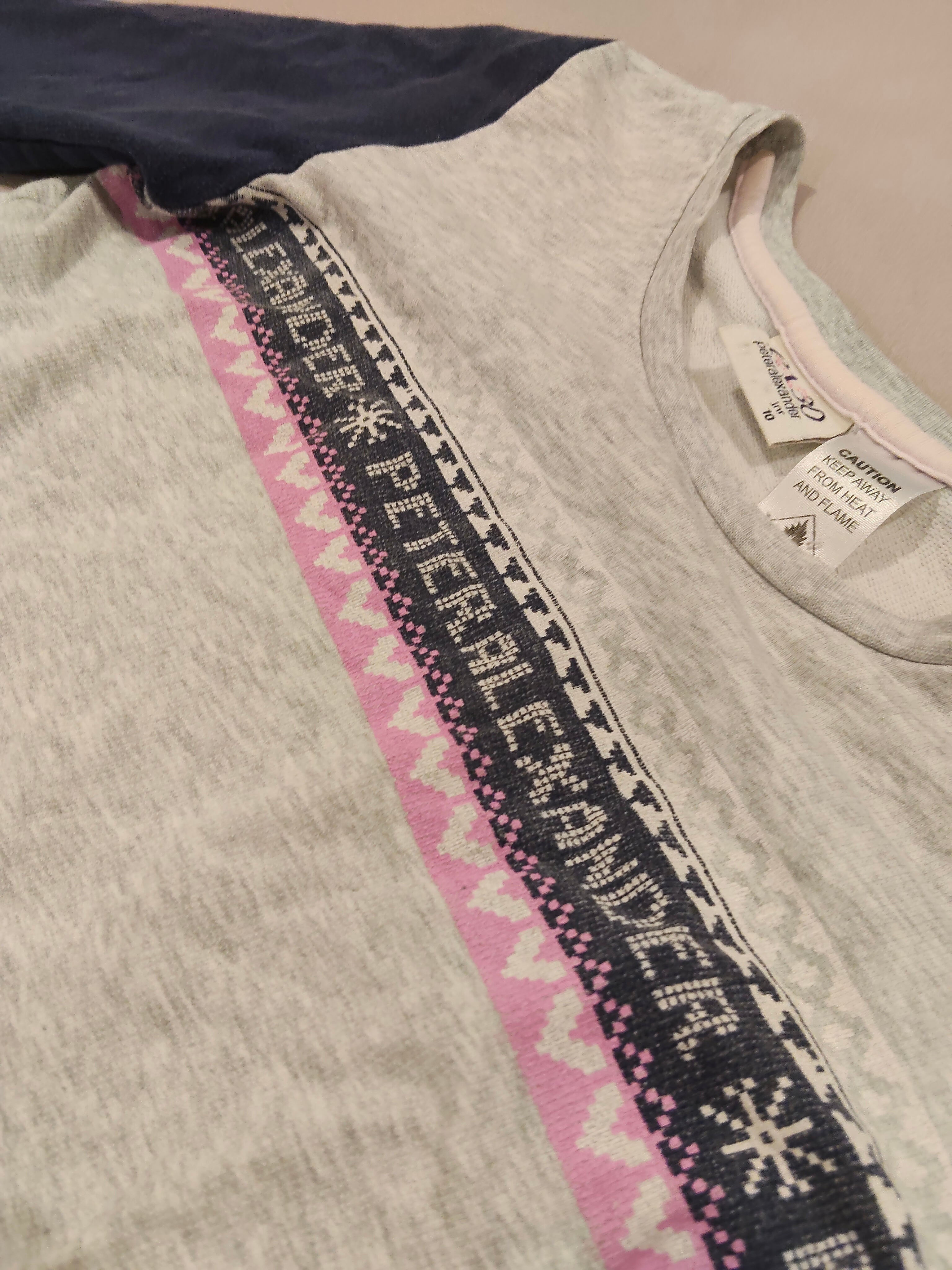 PETER ALEXANDER pyjama set size 10y girls Let It Snow