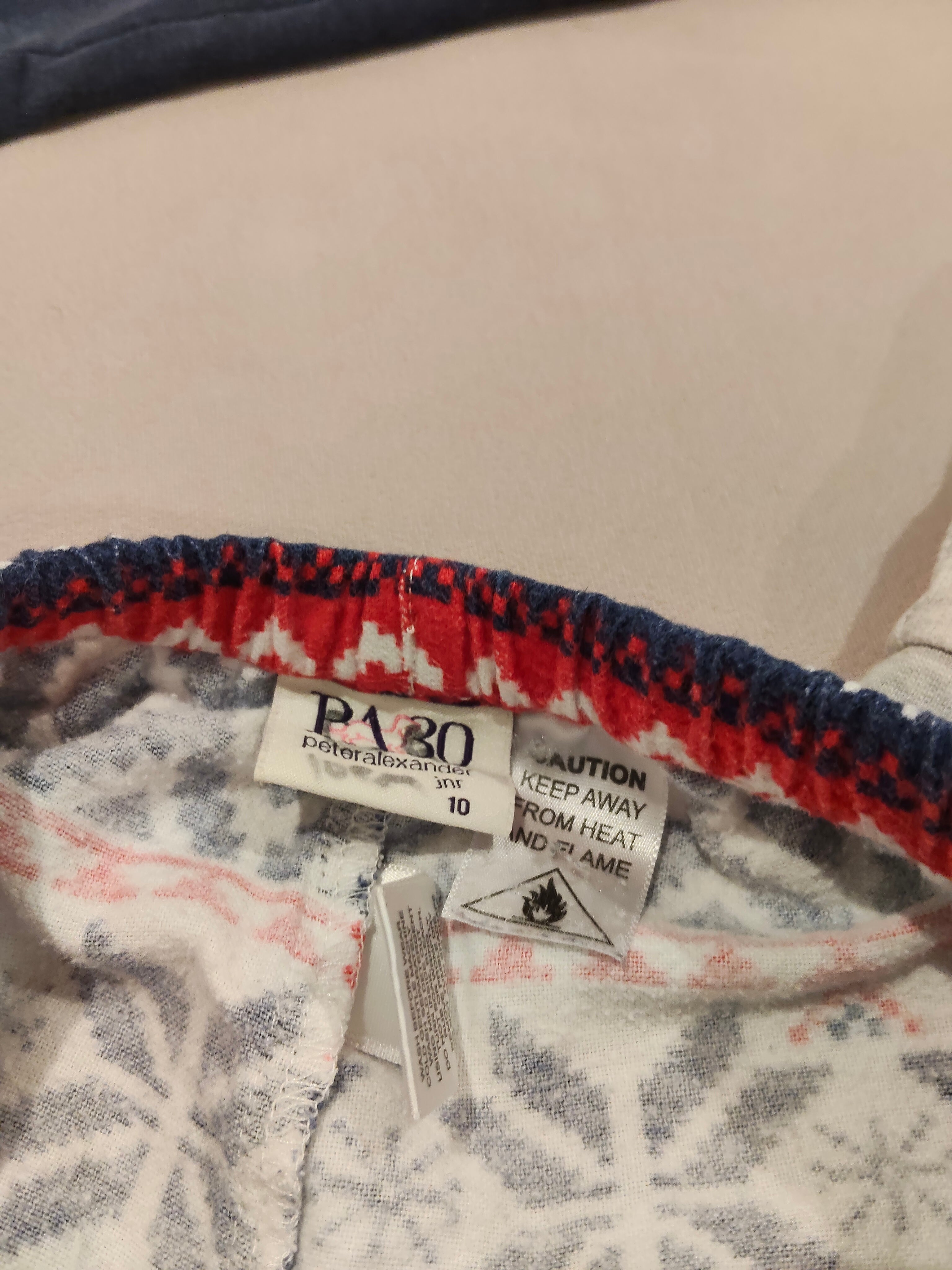 PETER ALEXANDER pyjama set size 10y girls Let It Snow