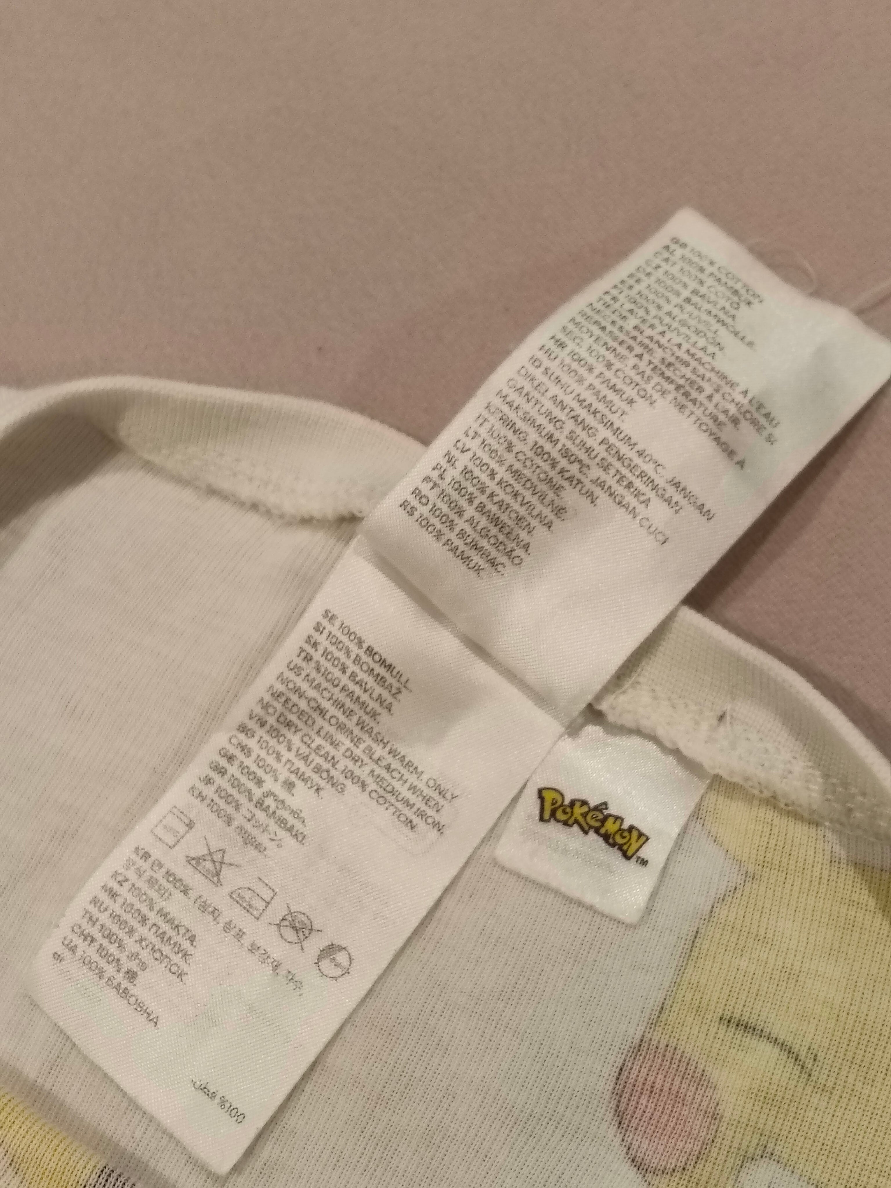 POKEMON sleep set size 8-10y boys long sleeve