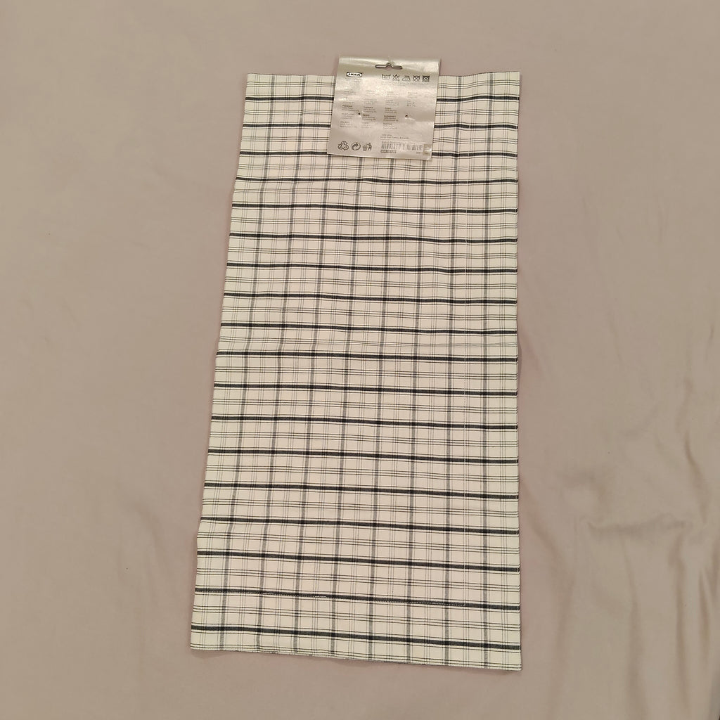 NEW IKEA Alvine Ruta euro cushion cover 50x50cm checkered BNWT