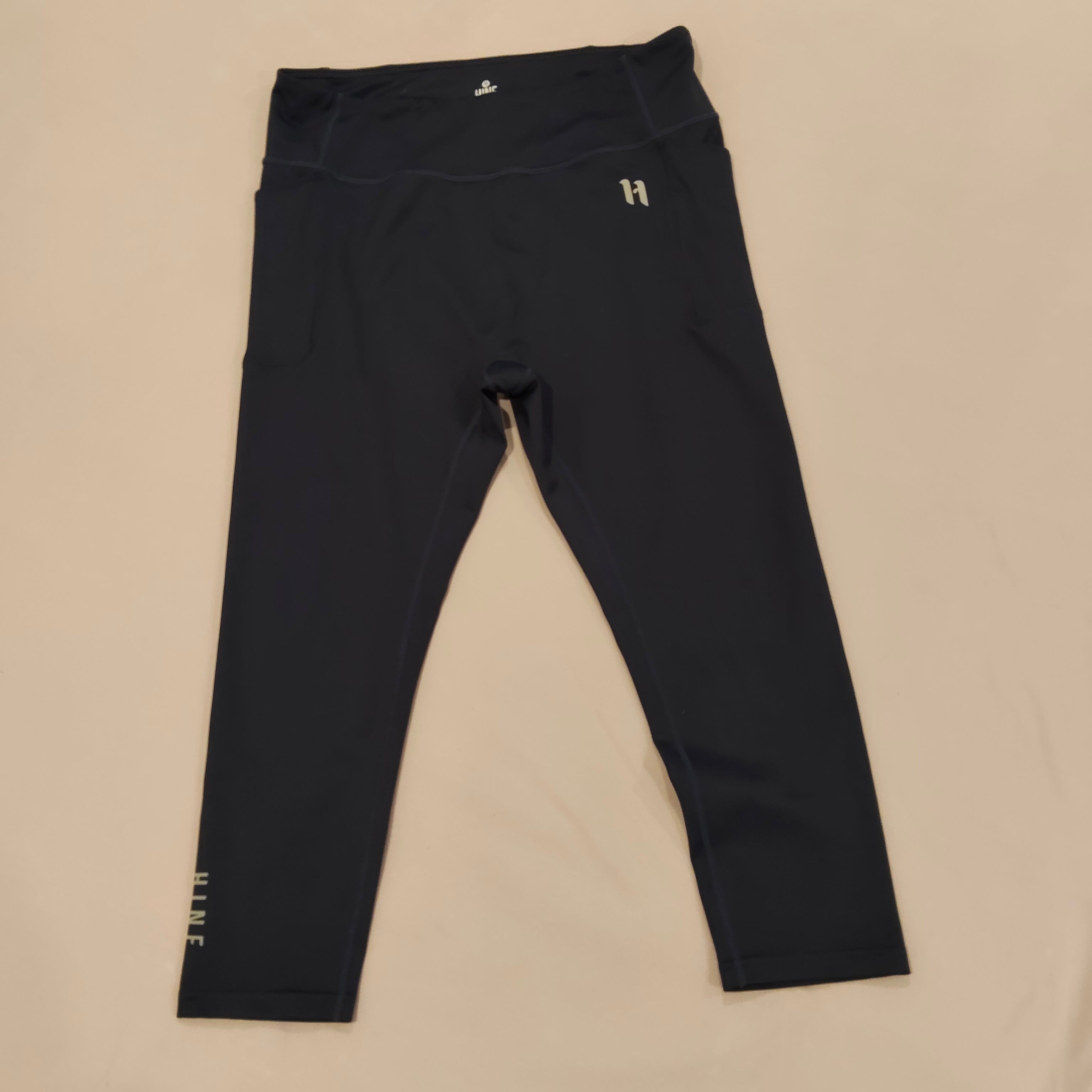 HINE 7/8 Leggings size XXL Women Navy