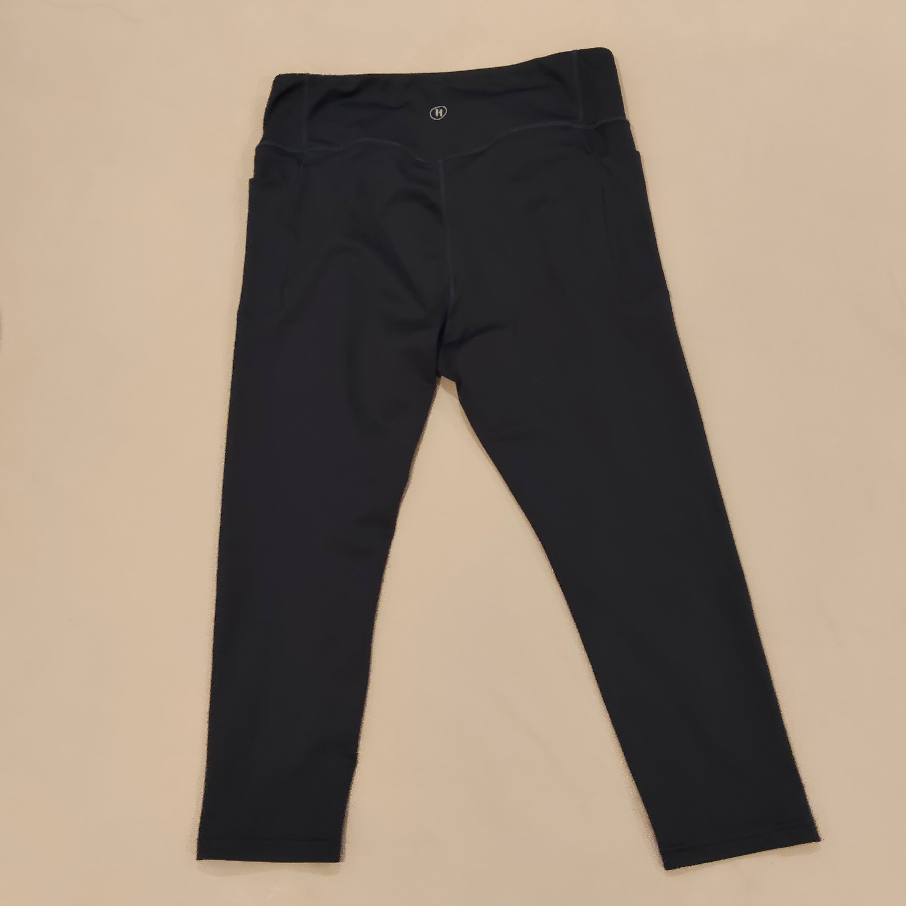 HINE 7/8 Leggings size XXL Women Navy