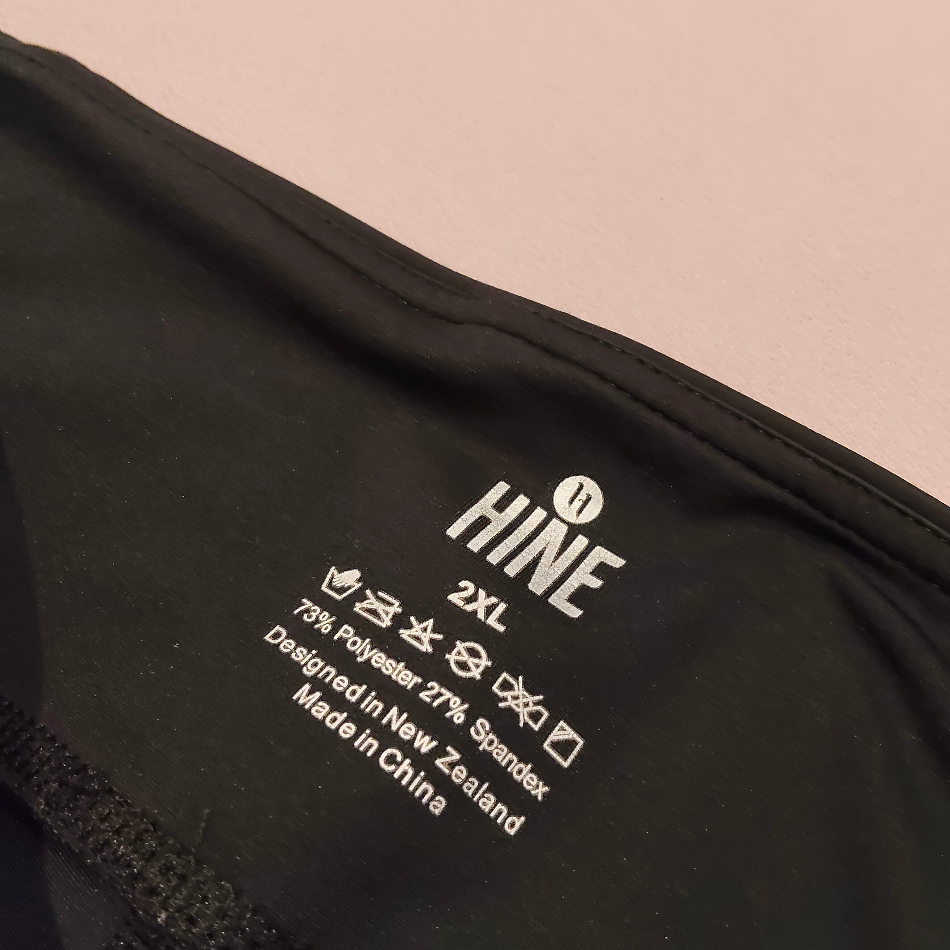 HINE Leggings size XXL Women Black