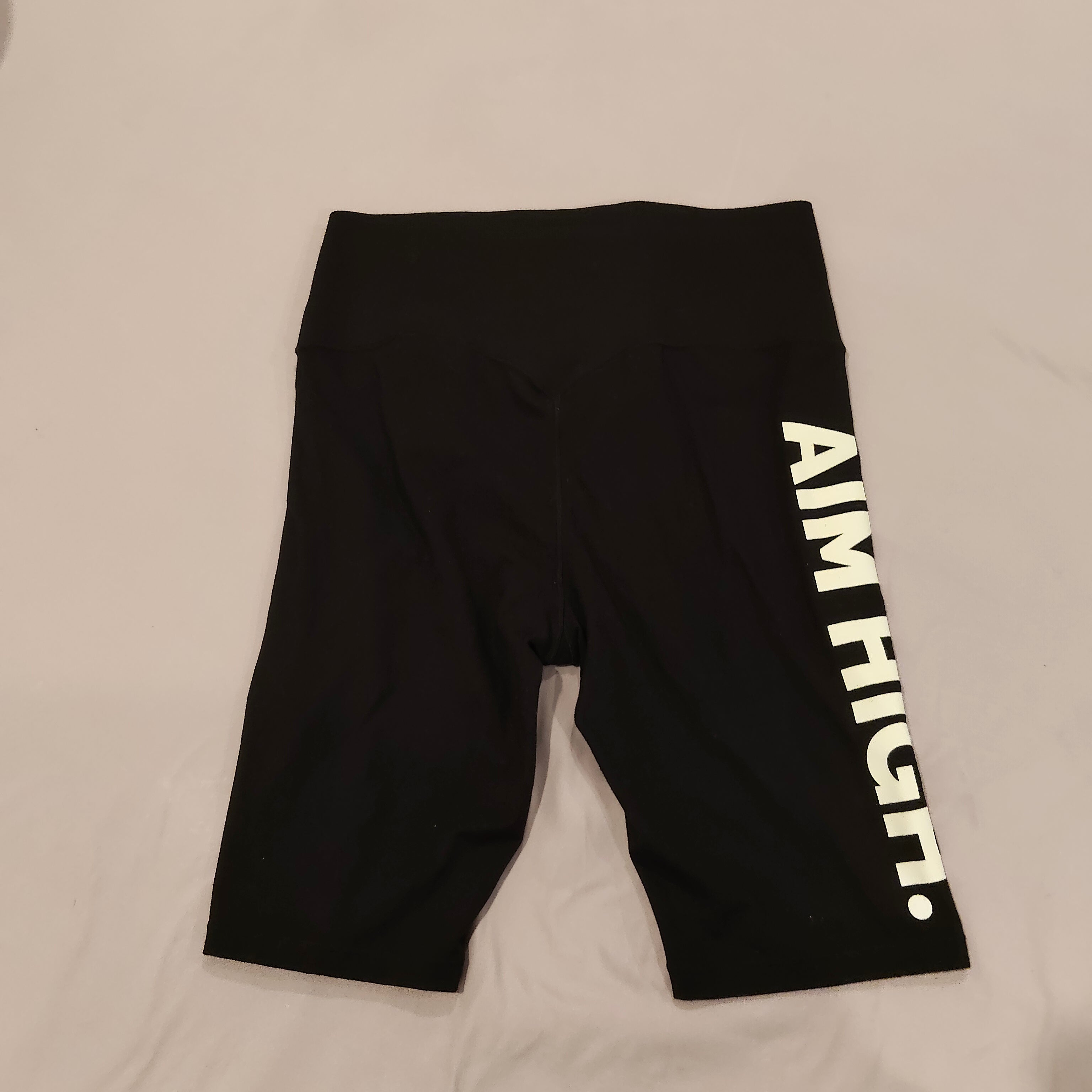 AIM Hight Biker Shorts size XXL Women Black