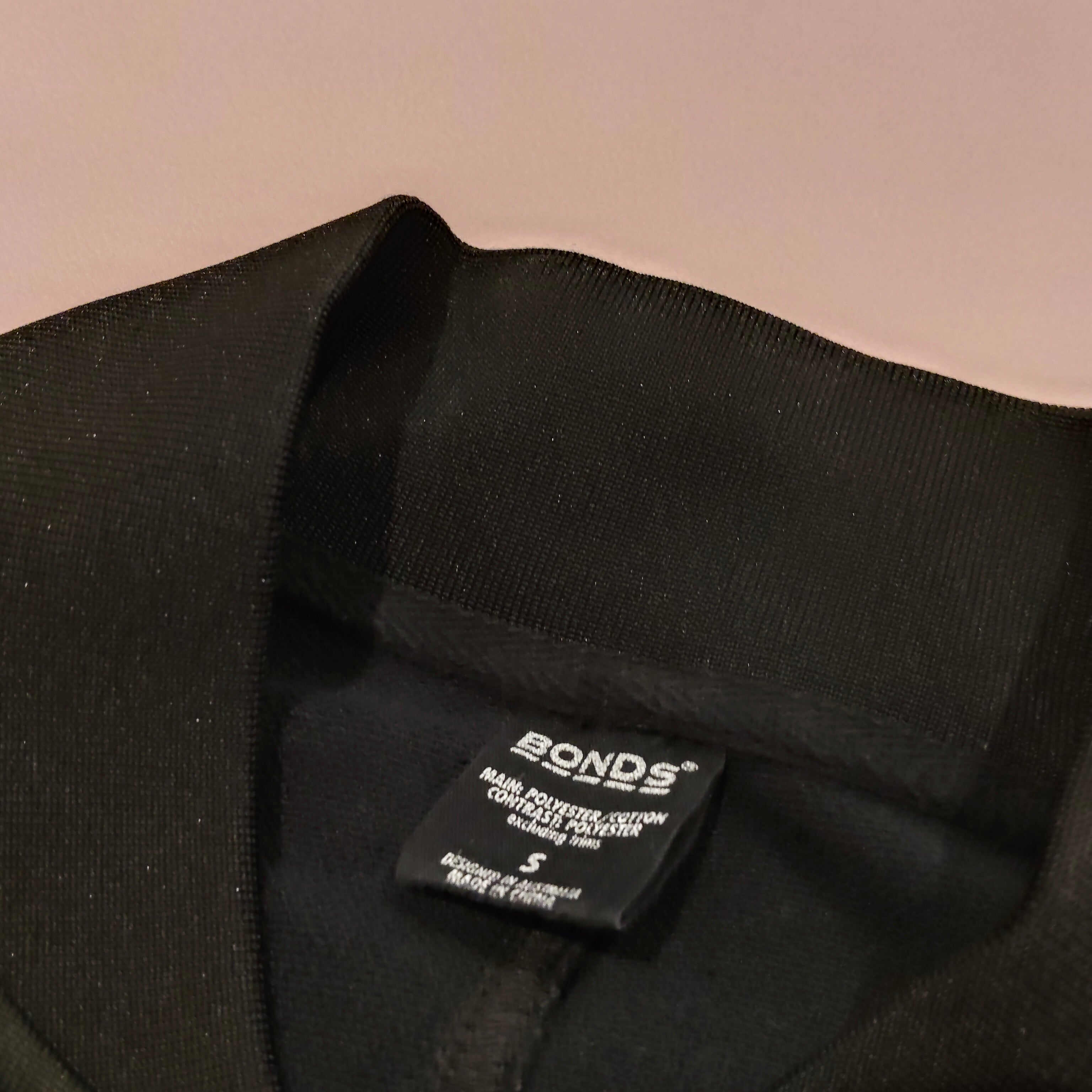 BONDS zip jumper size S Women black