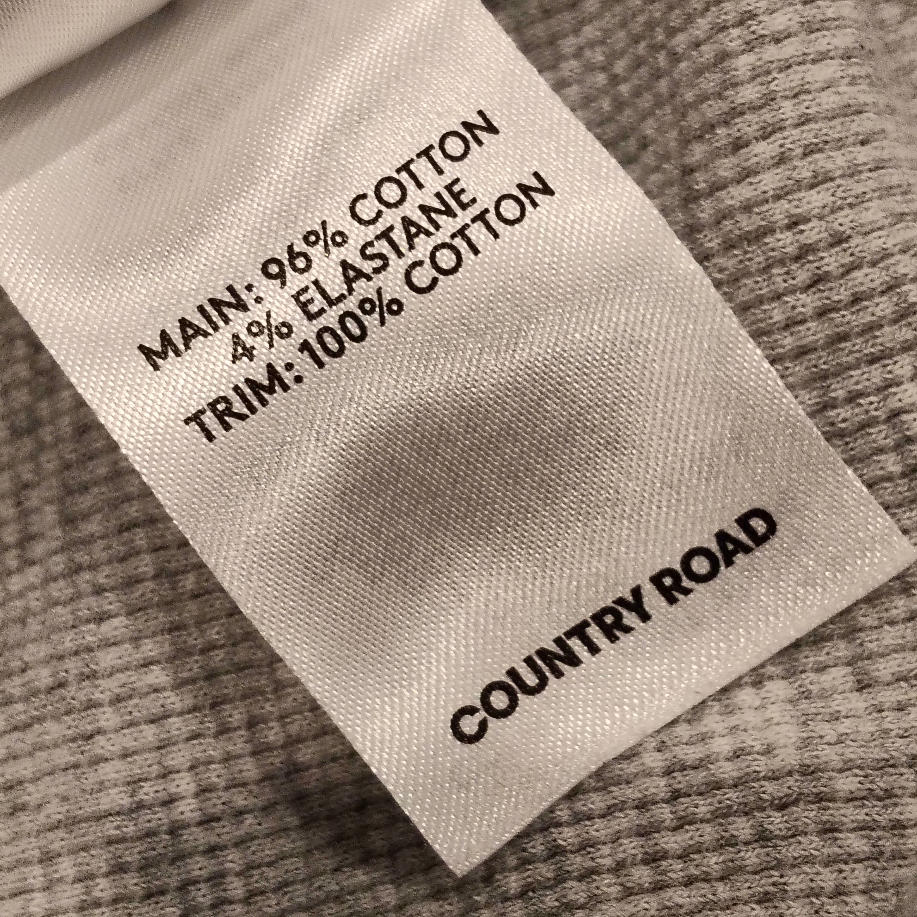 COUNTRY ROAD logo jumpsuit size 12-18m baby organic cotton grey