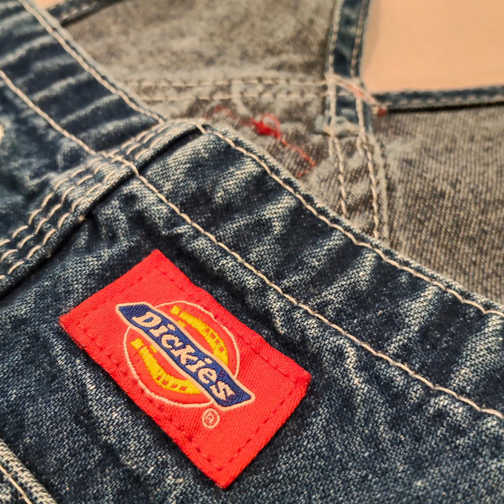 DICKIES denim overalls dress size 10-12 Women