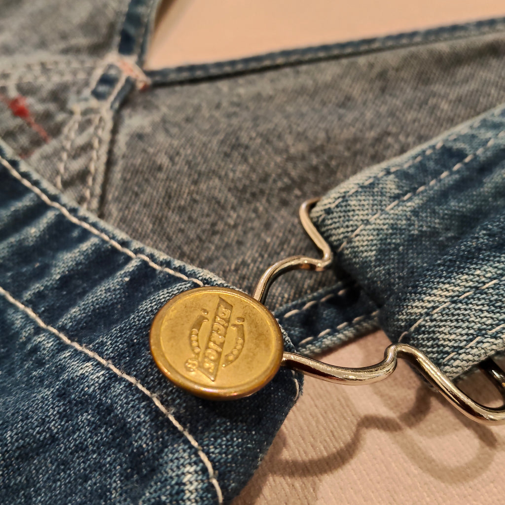 DICKIES denim overalls dress size 10-12 Women